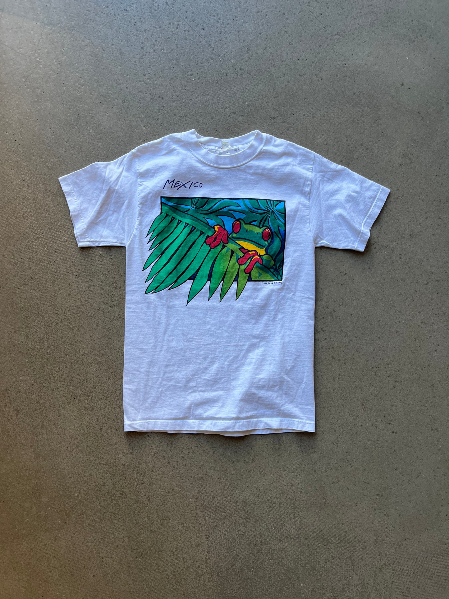 Mexico Tee White Small