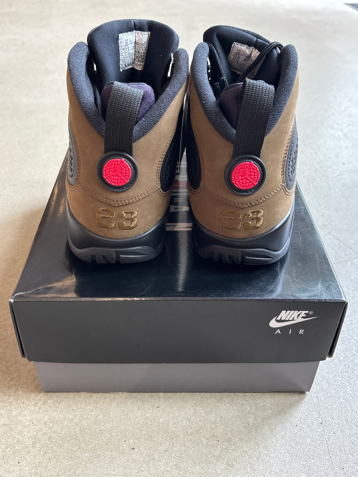 Jordan 9 Retro Olive Eu 44