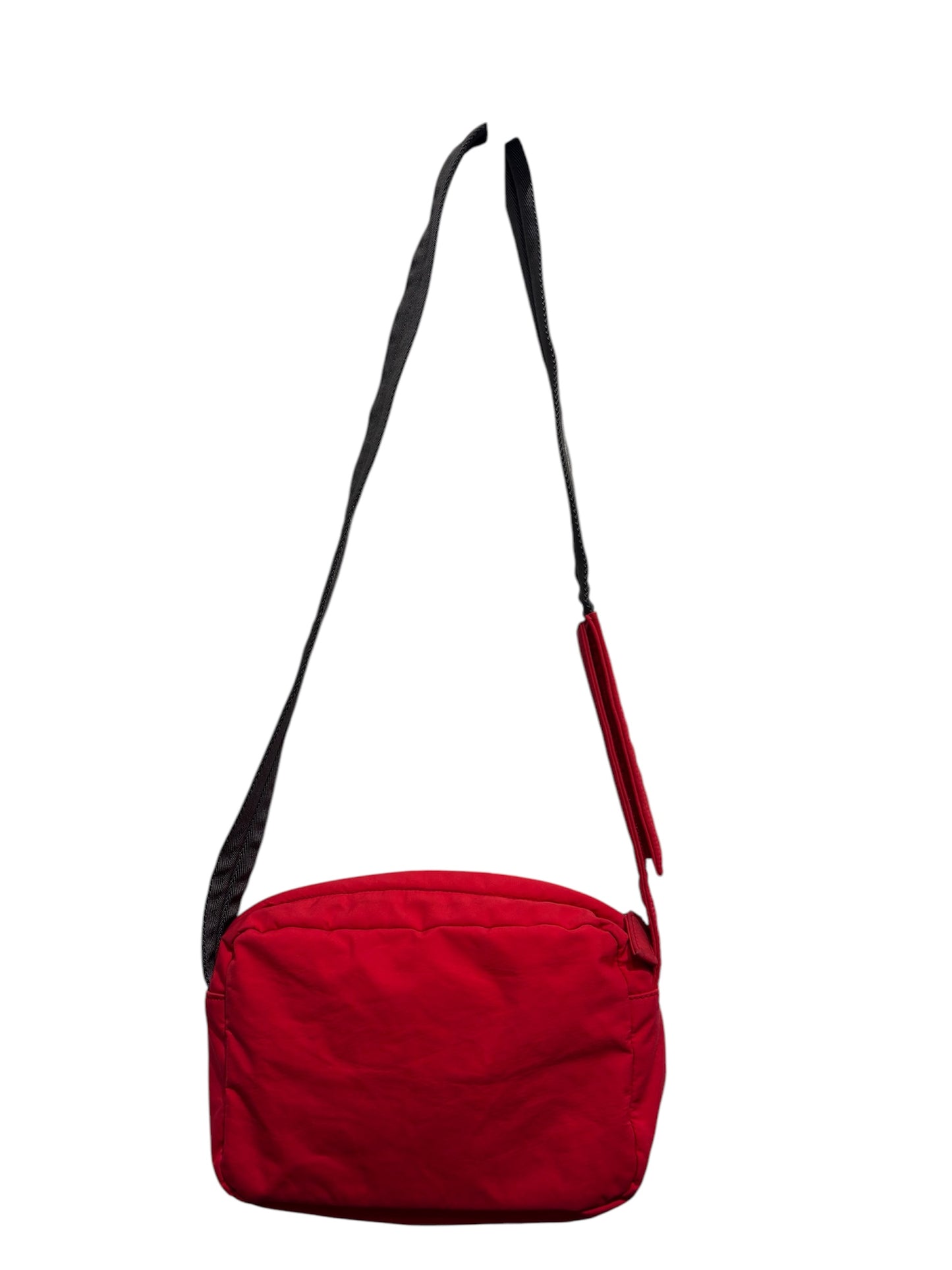 Prada Linea Rosso Nylon Shoulder Bag Pink