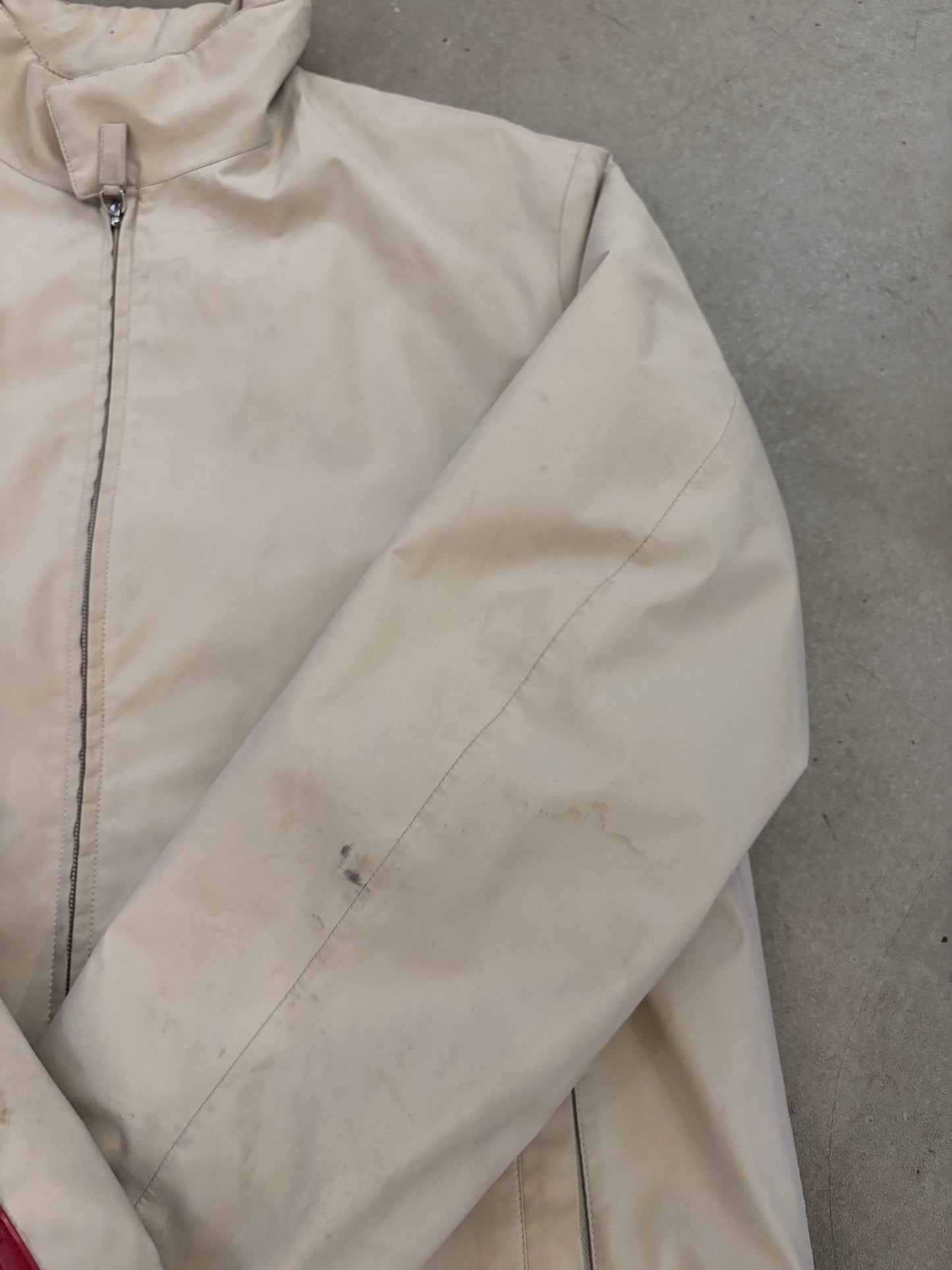 Vintage Prada Gore-Tex Jacket Beige 48