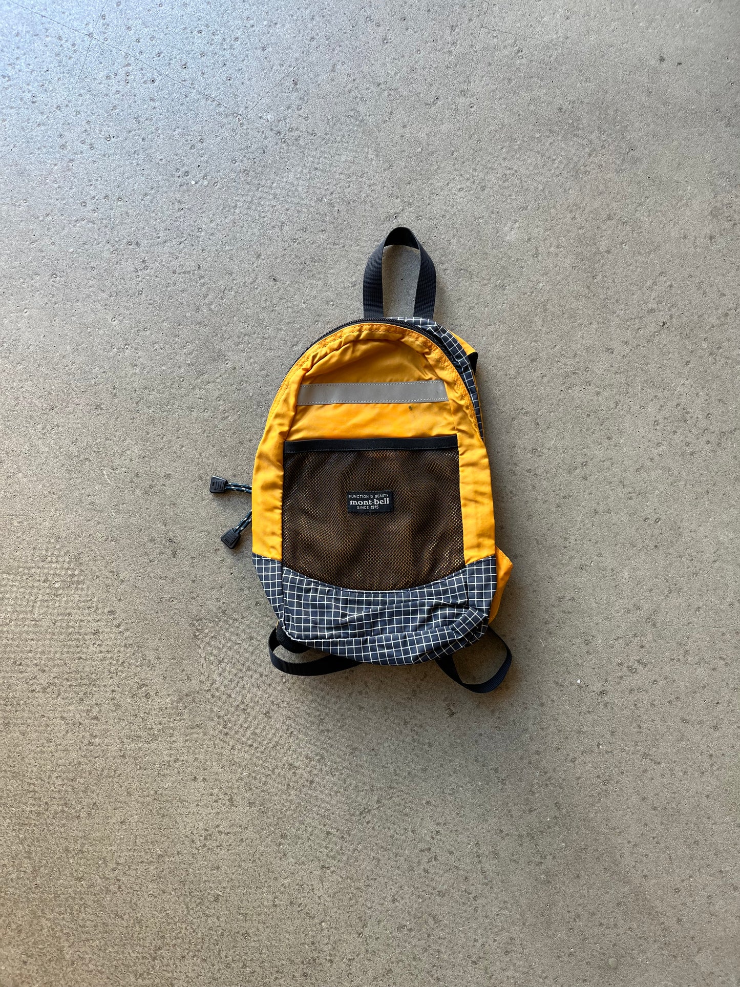 Mont-bell Mesh Outdoor Backpack Yellow