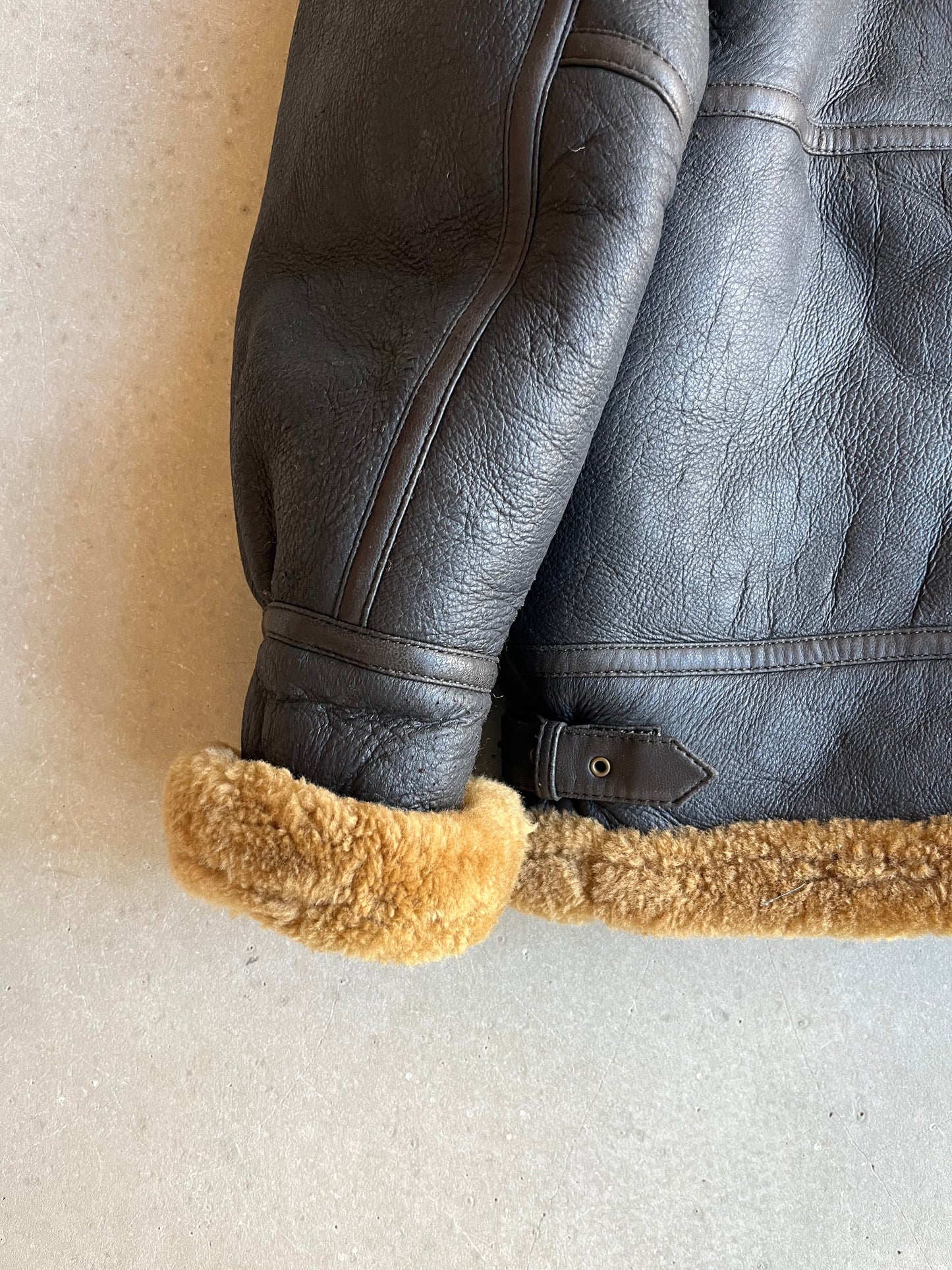 Wrangler Aviator Jacket Brown XXL