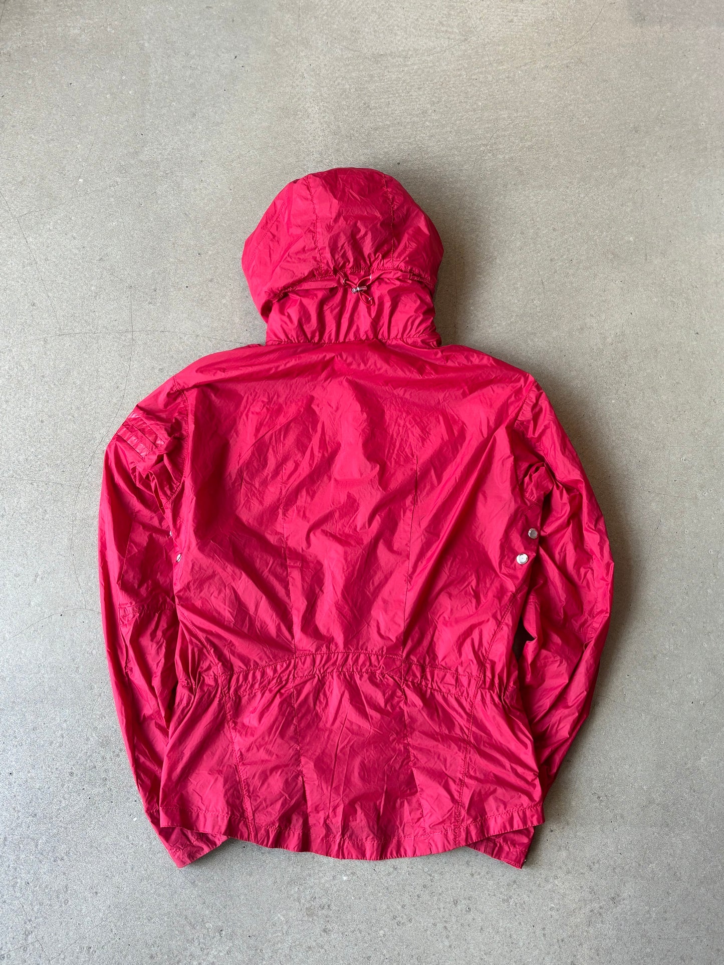 Moncler Hooded Windbreaker Red 1