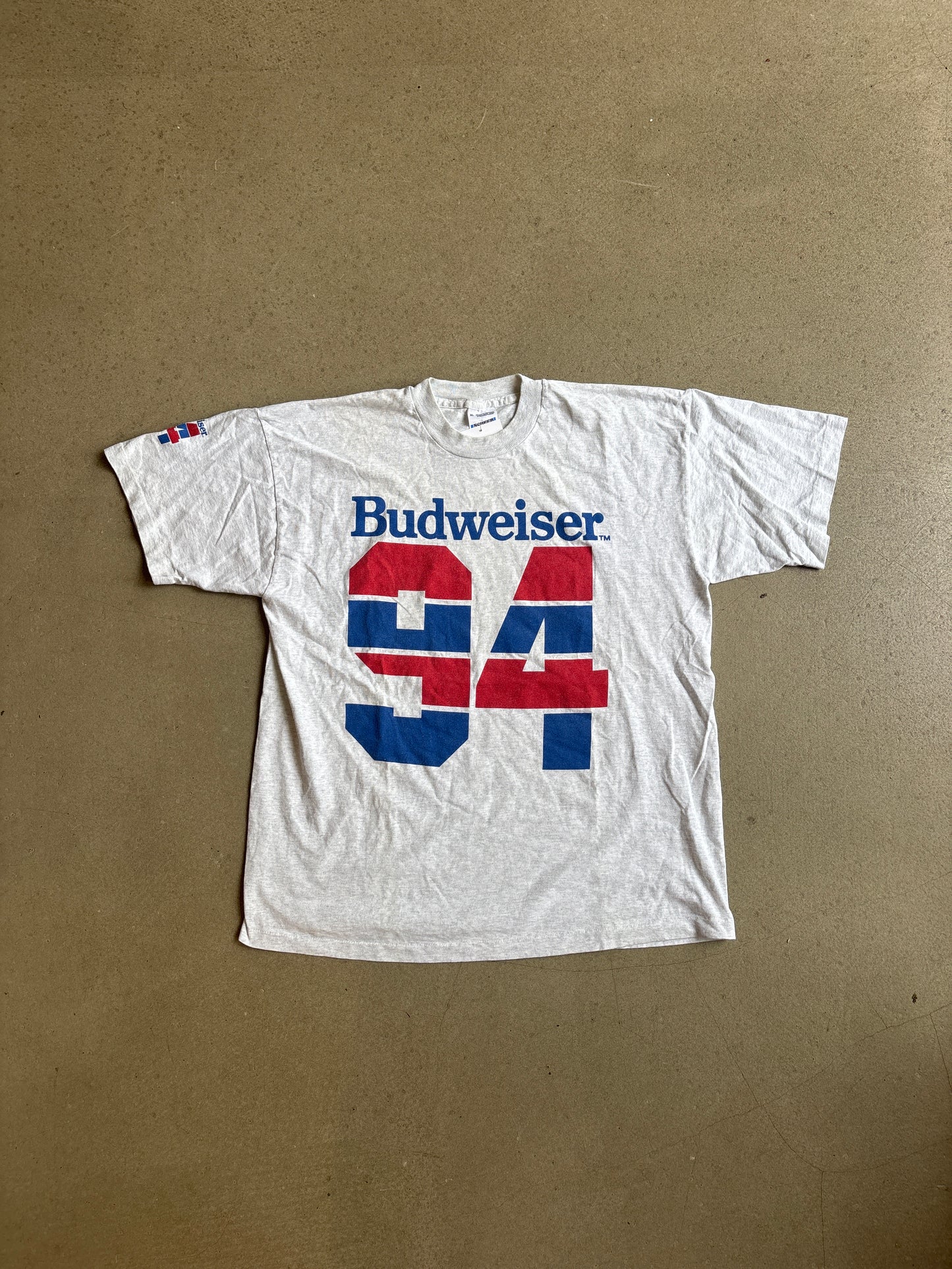Vintage Budweiser Grey Tee XL
