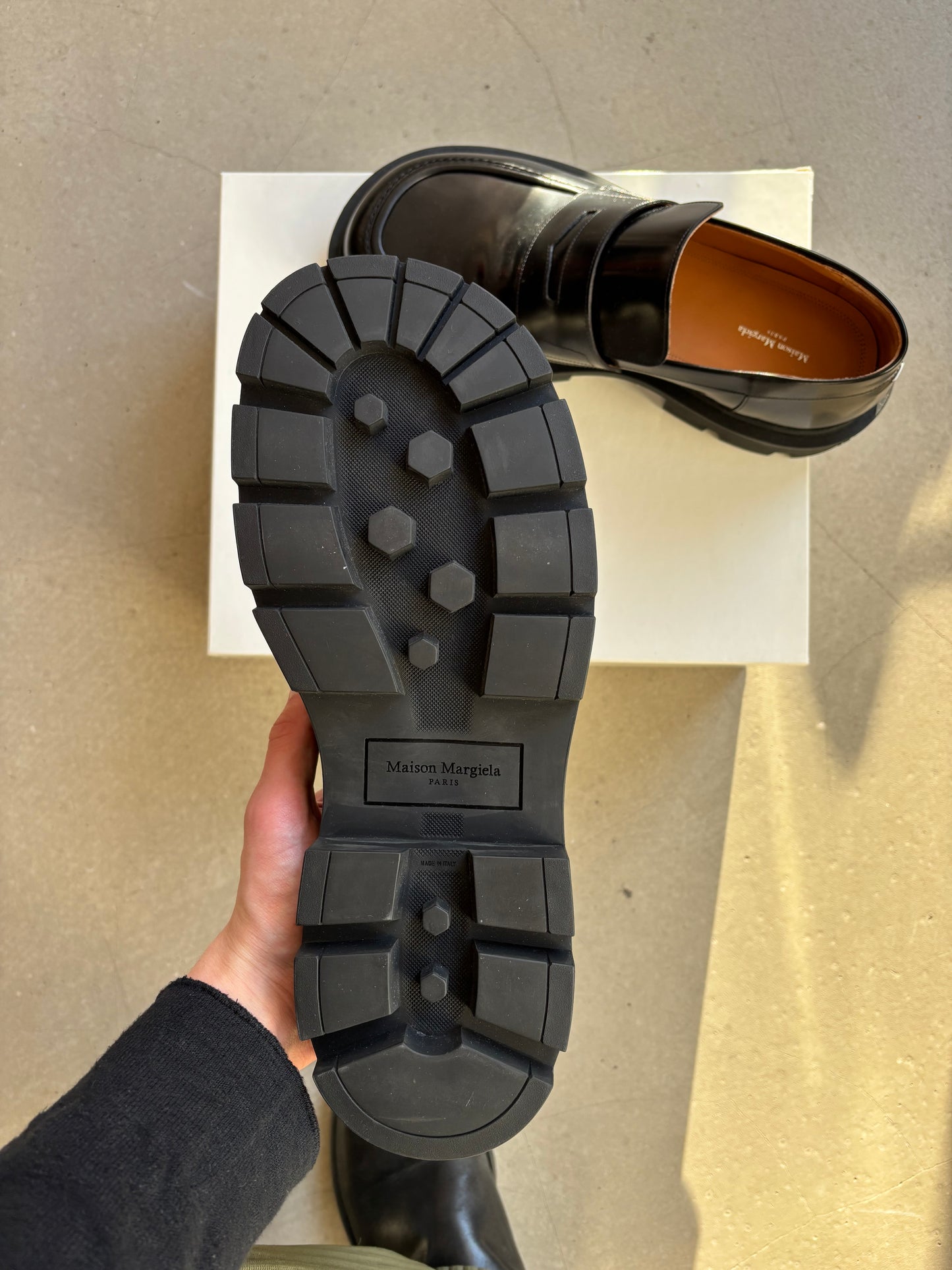 Maison Margiela Chunky Loafer Black 44