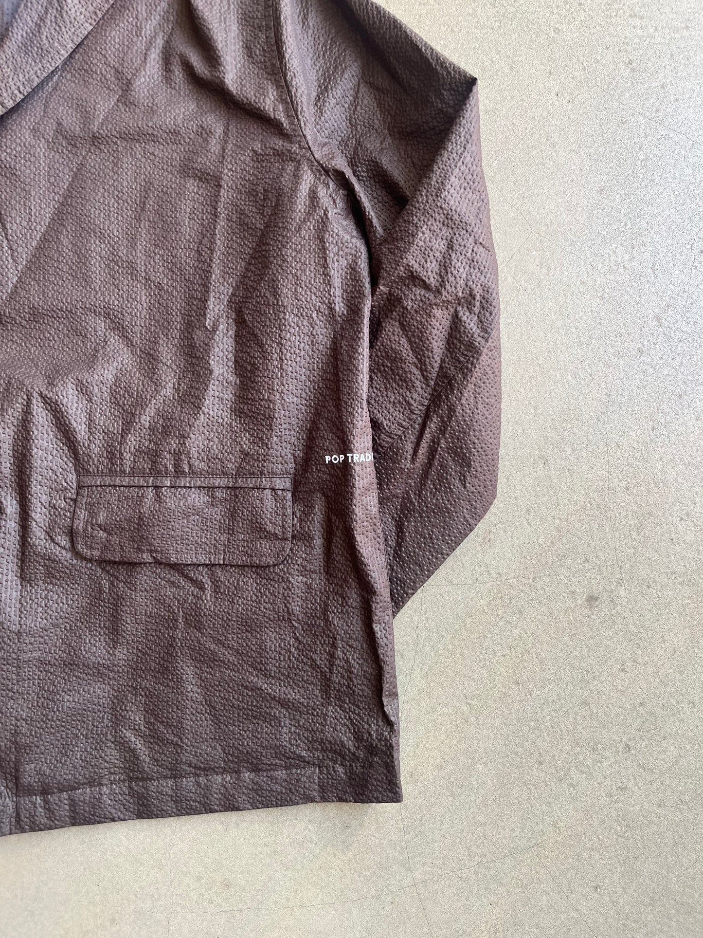 Pop Trading Company Hewitt Suit Jacket Brown XL
