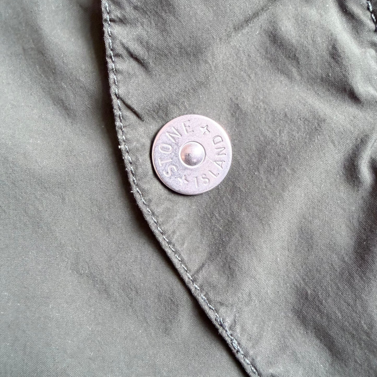 Stone Island Light Compact Touch Poly-Tc Jacket Army Green XL