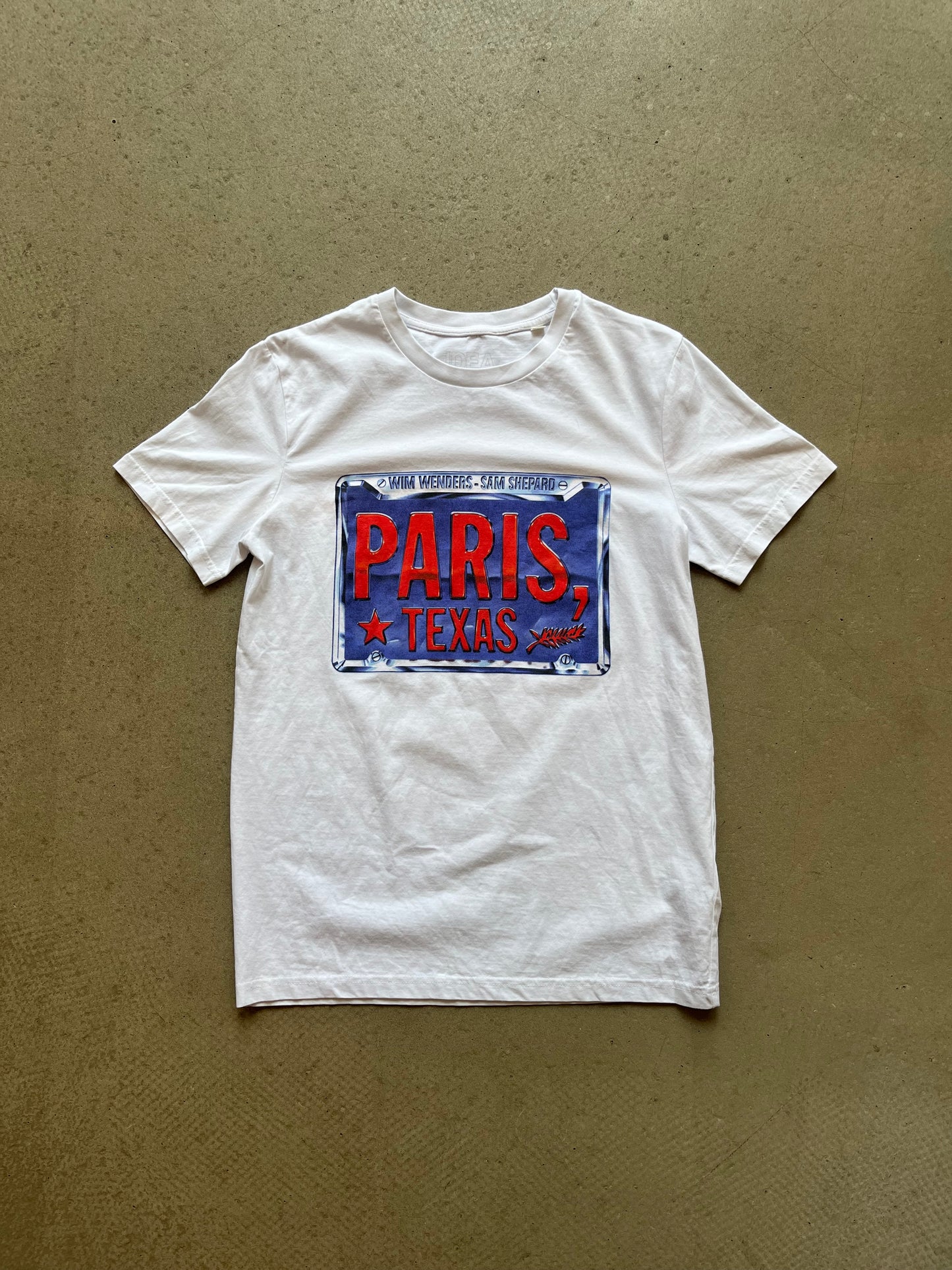 Wenders Paris Texas Tee White S