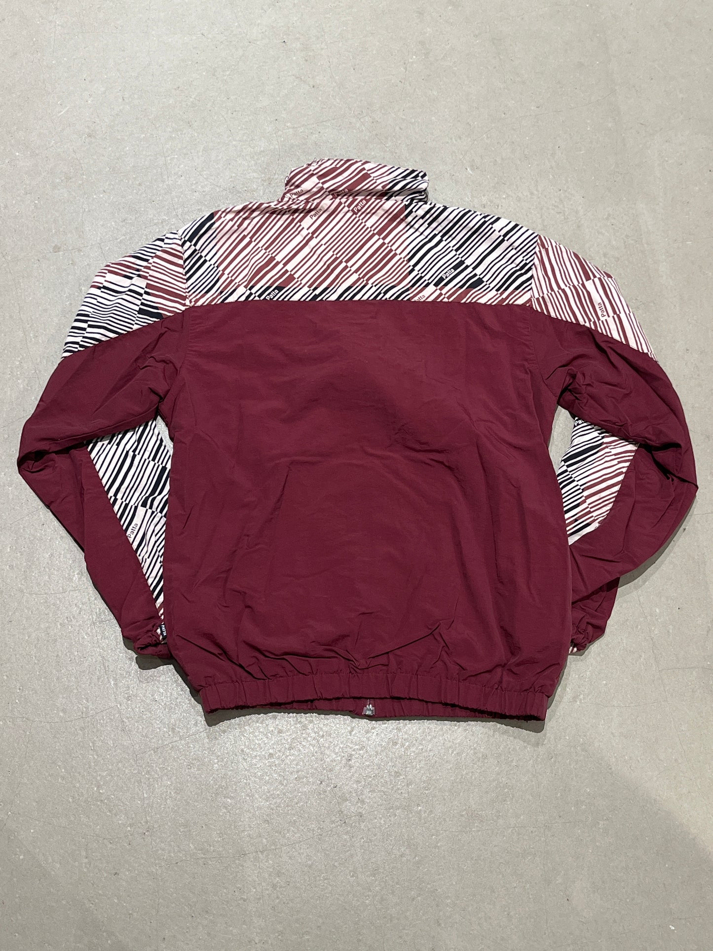Patta Track Jacket Burgundy S