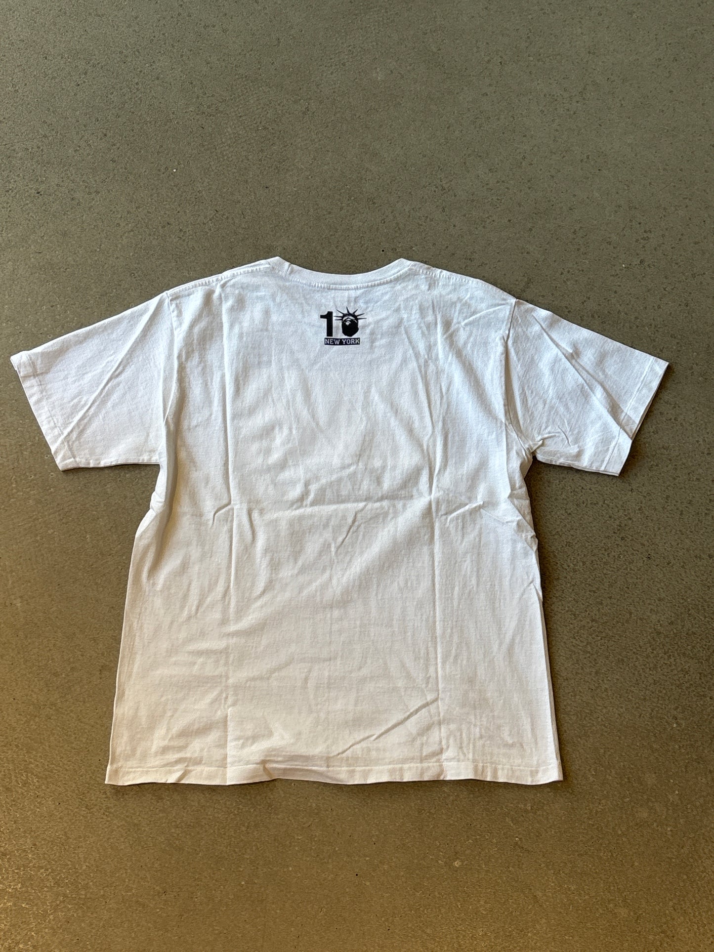 Bape New York Store 10th Anniversary Tee White L