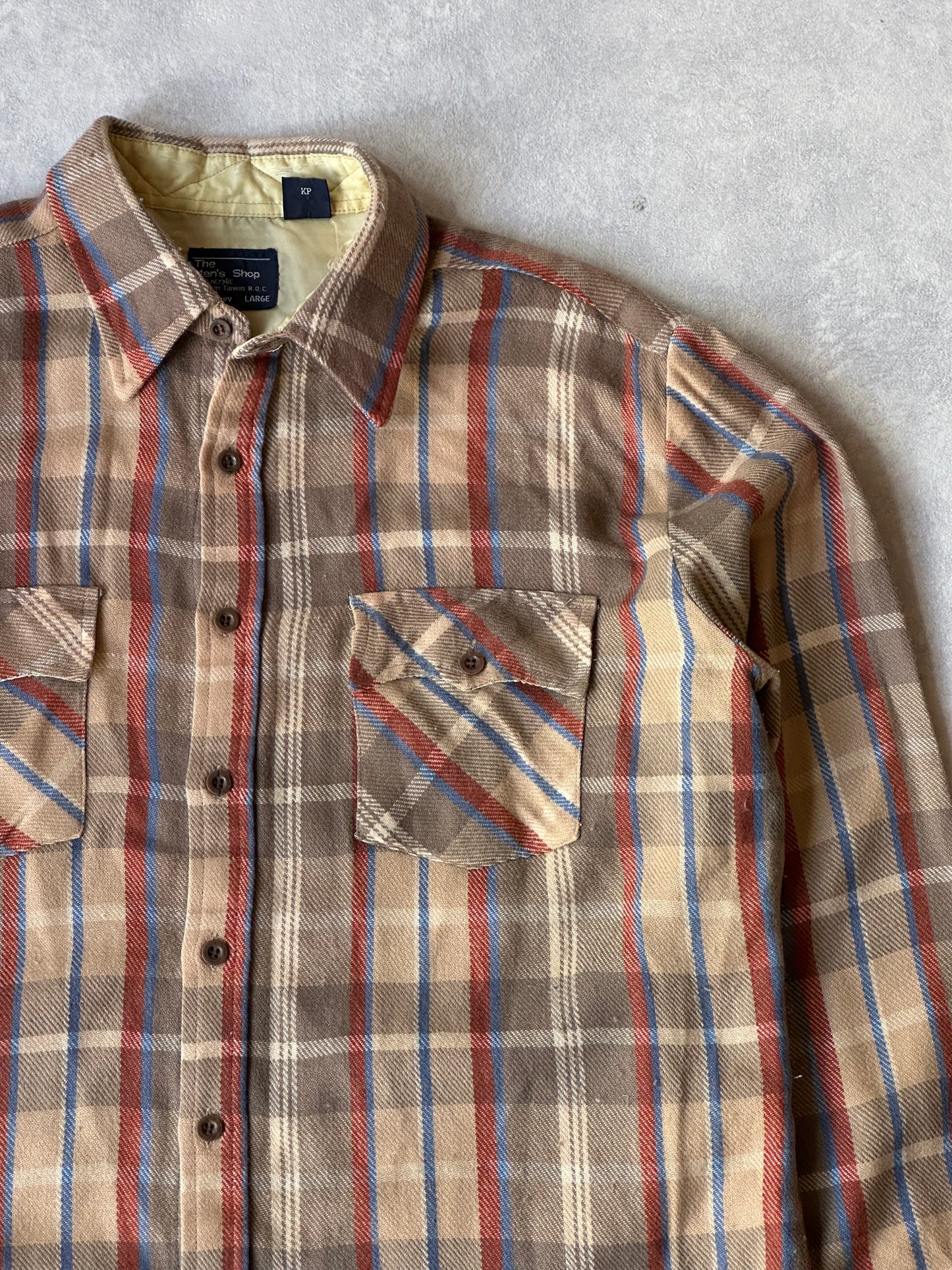 JCPenny Geruit Flanneloverhemd Maat L