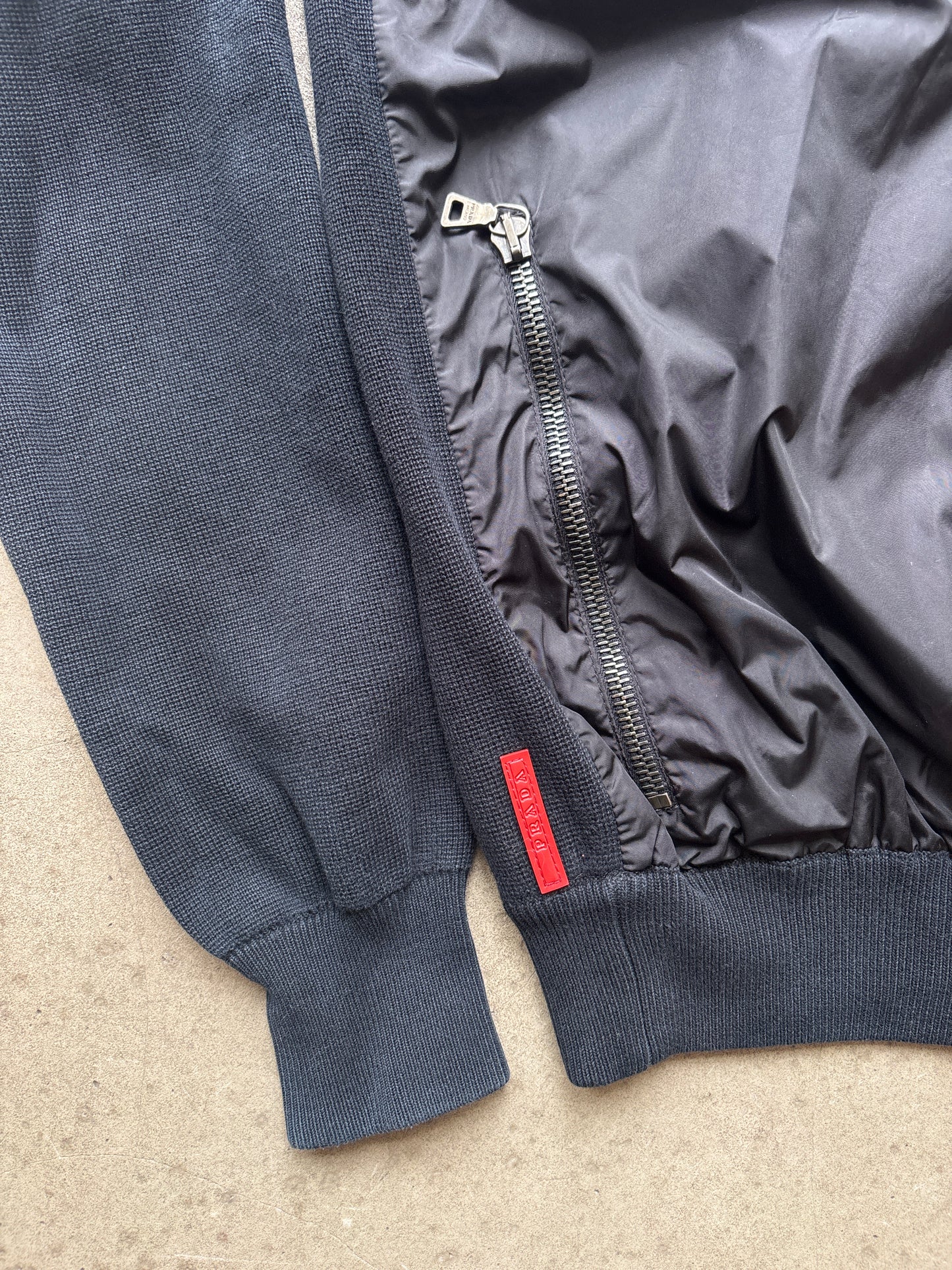 Prada Bomber Jacket Black 48