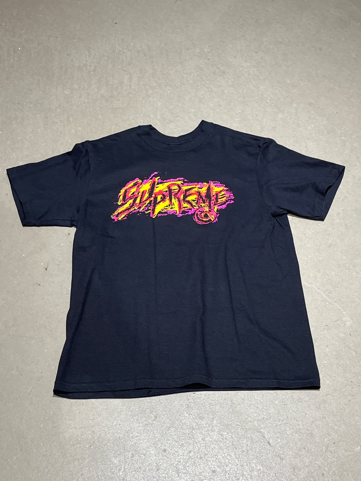 Supreme Scratch Tee Black M