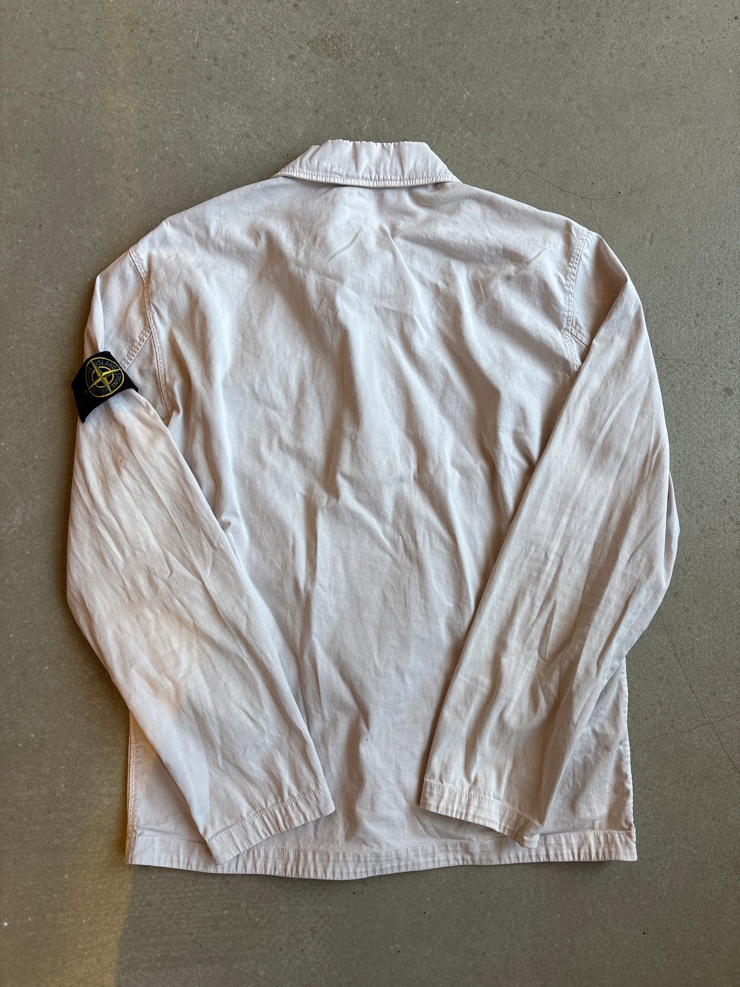 Stone Island Tactical Overshirt Creme Medium
