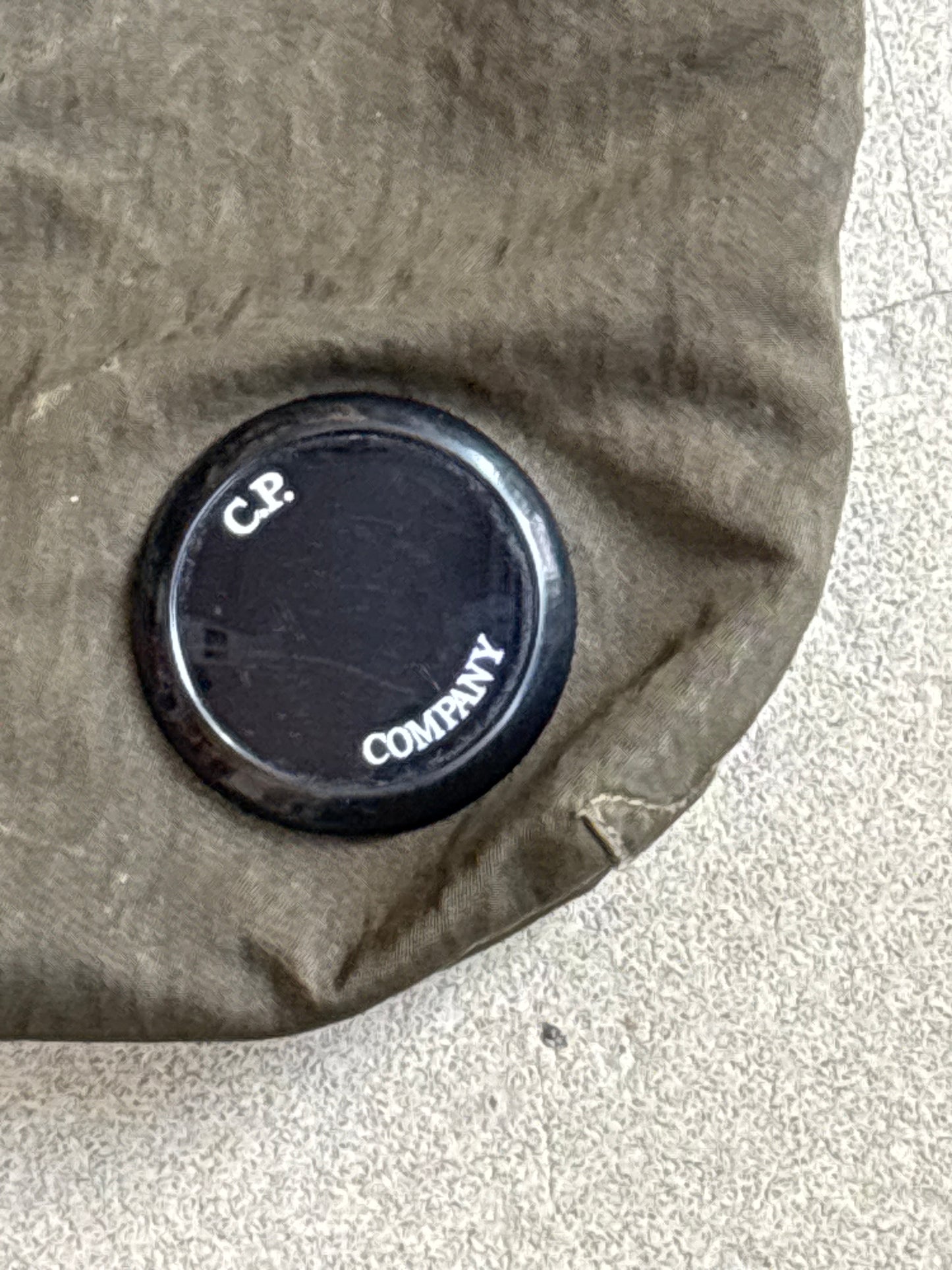 C.P Company Lens Side Pouch Bag Olive