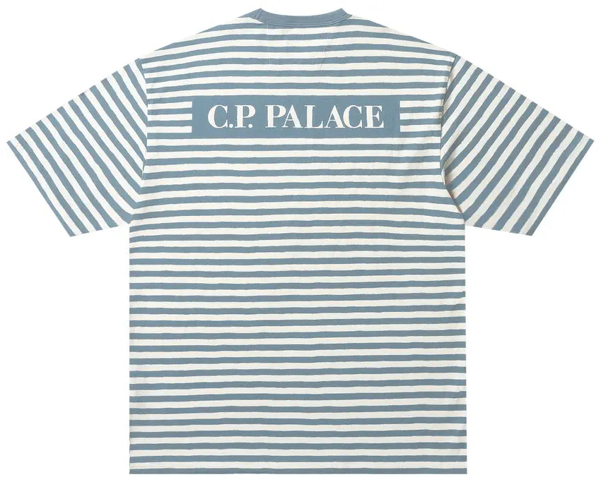 Palace x C.P. Company Jersey Printed T-Shirt Navy S