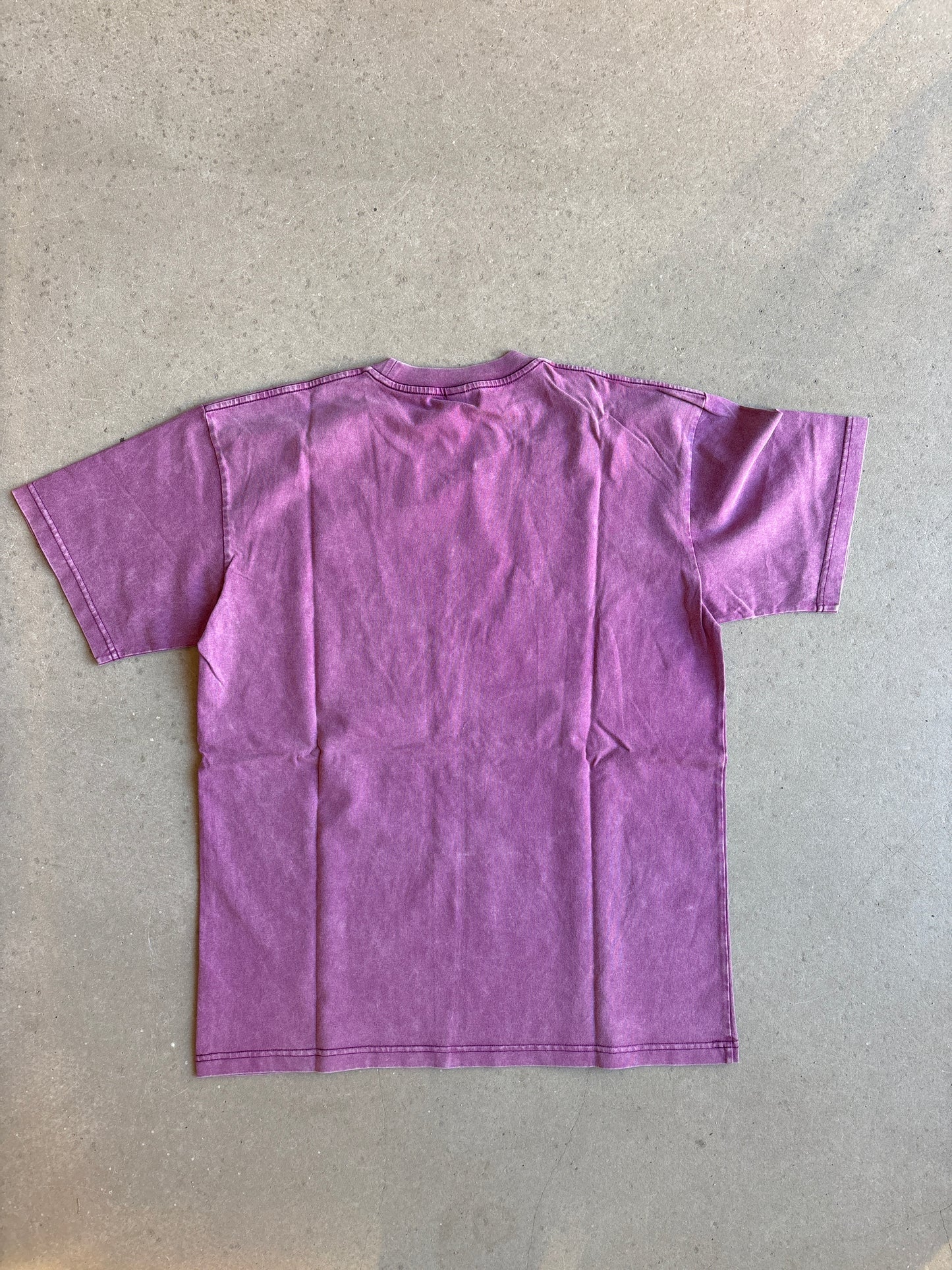 Patta Gilded Acid Washed T-Shirt Purple L