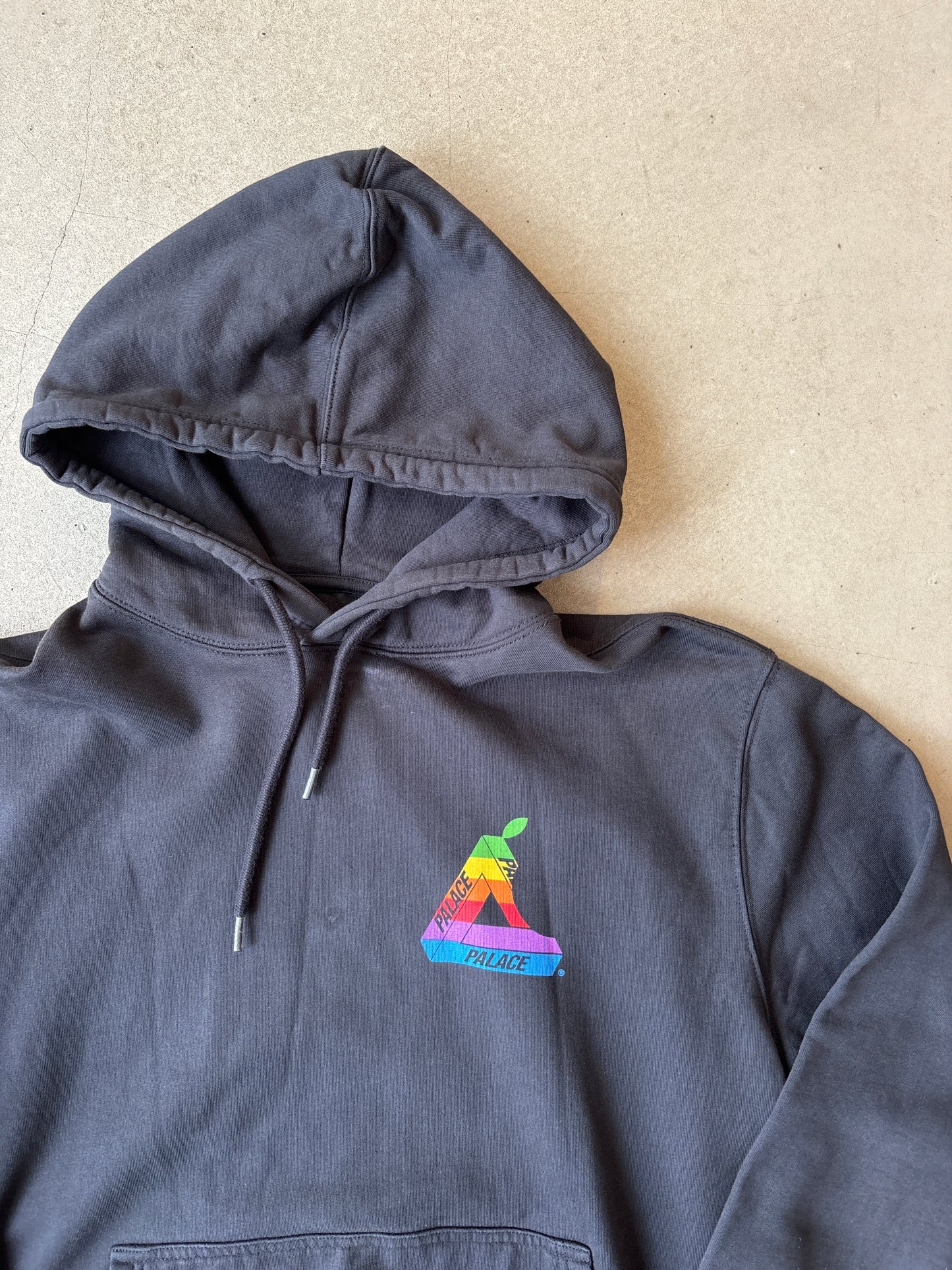 Palace Jobsworth Hood Black L