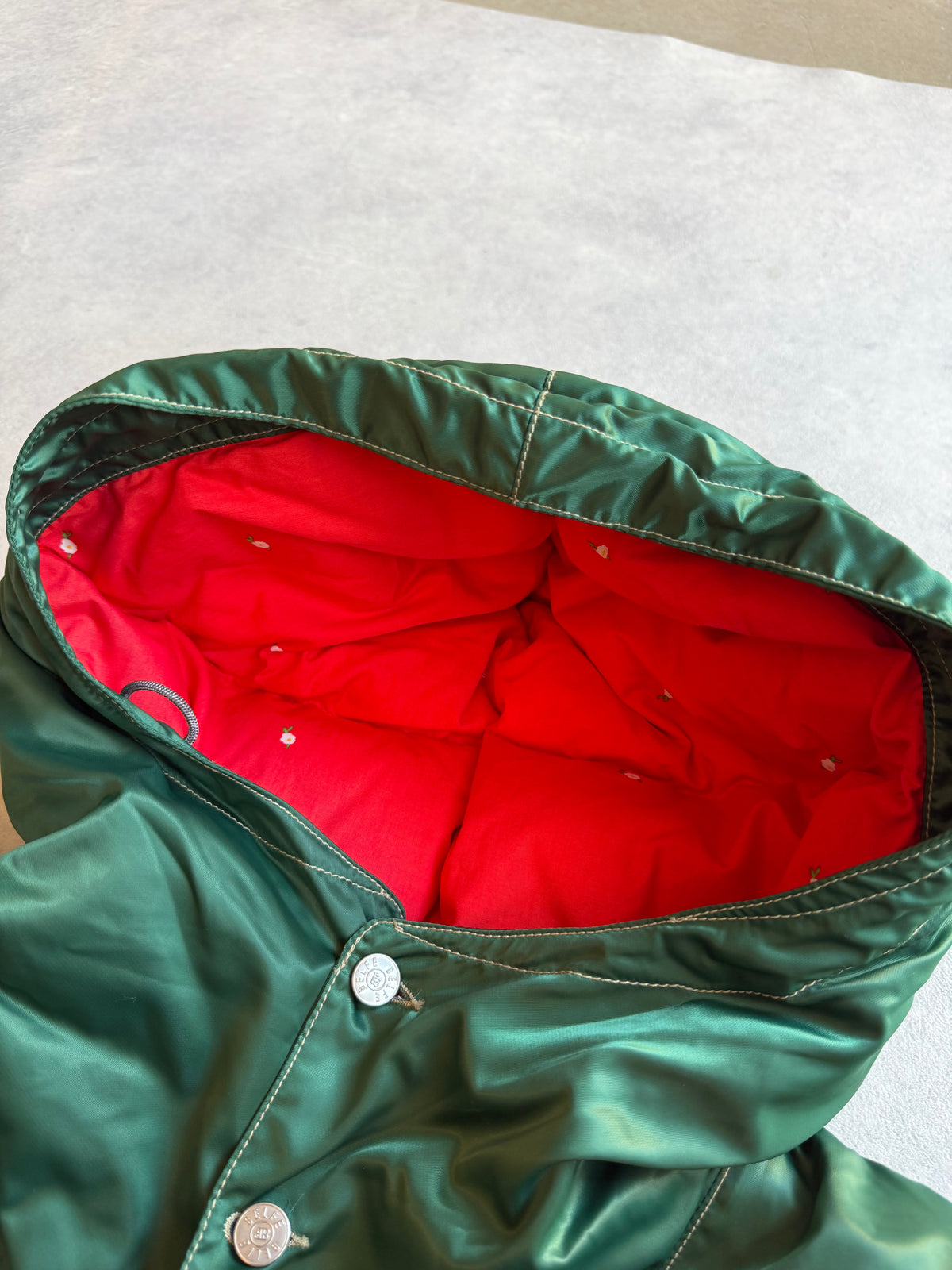 Belfe & Belfe Flower Jacket Green L
