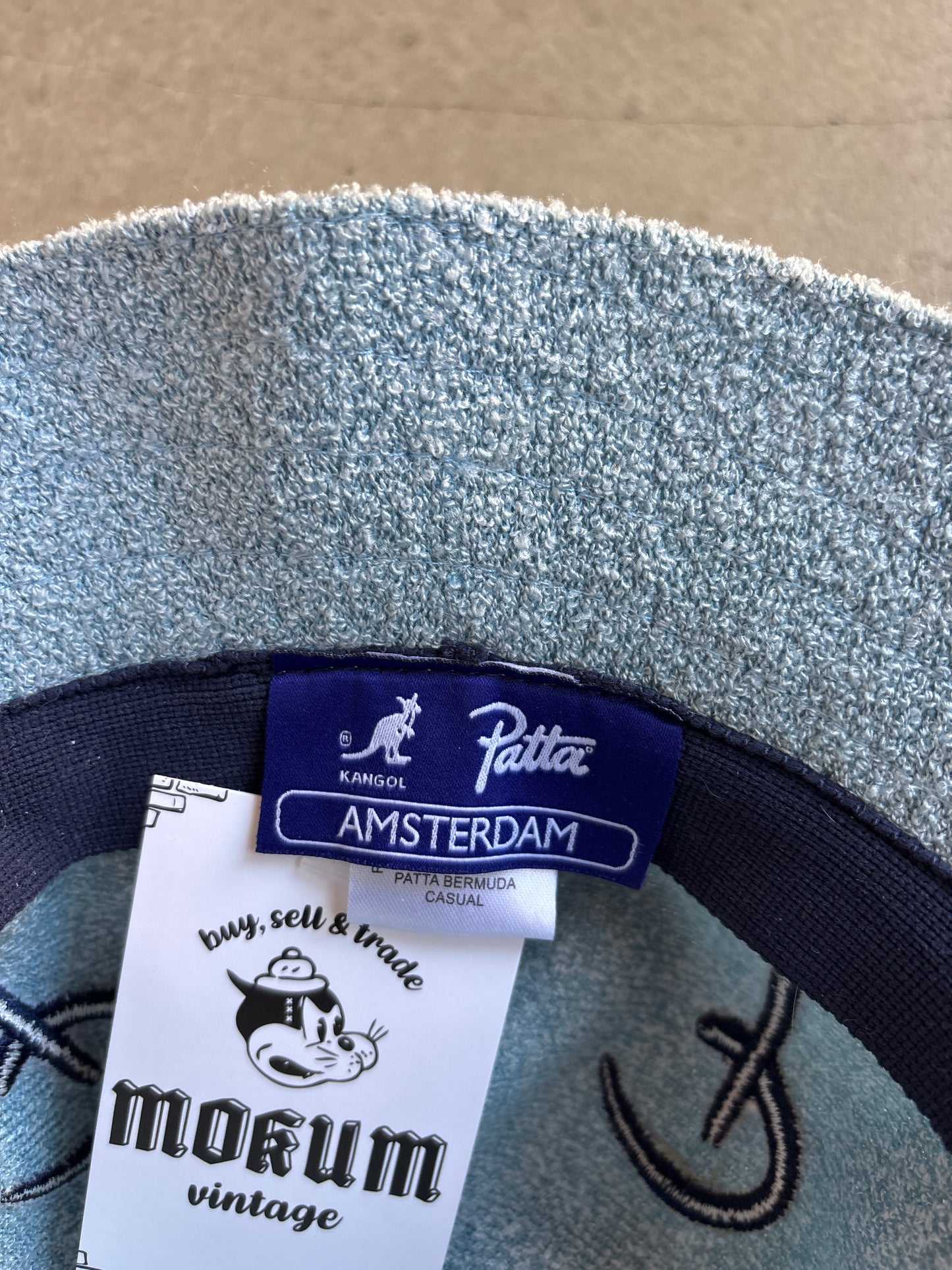 Kangol X Patta Bermuda Casual Bucket Hat Blue