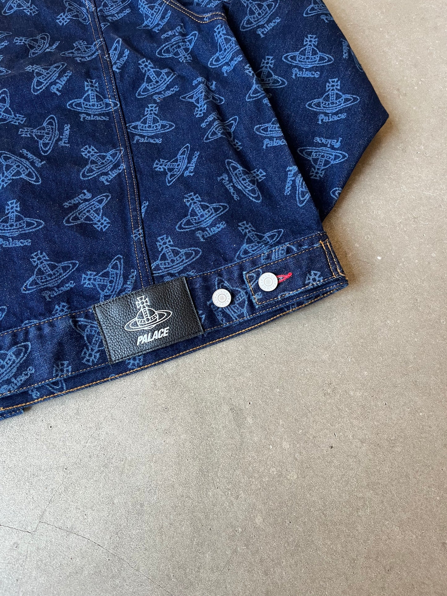 Palace x Vivienne Westwood Denim Jacket Indigo