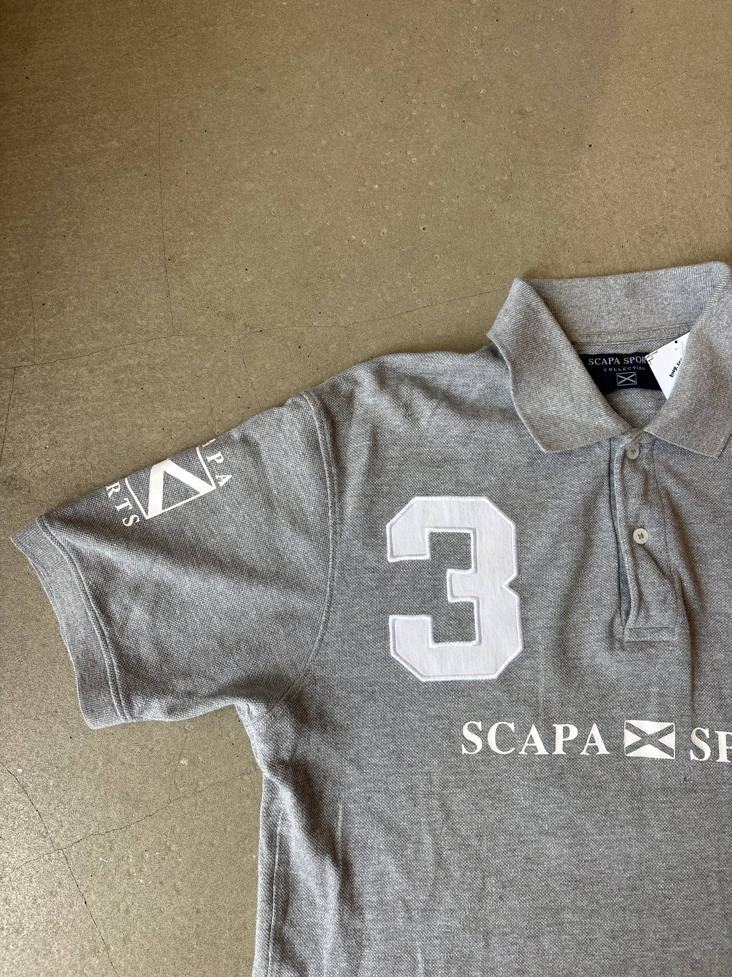Scapa Sports Polo Grey M