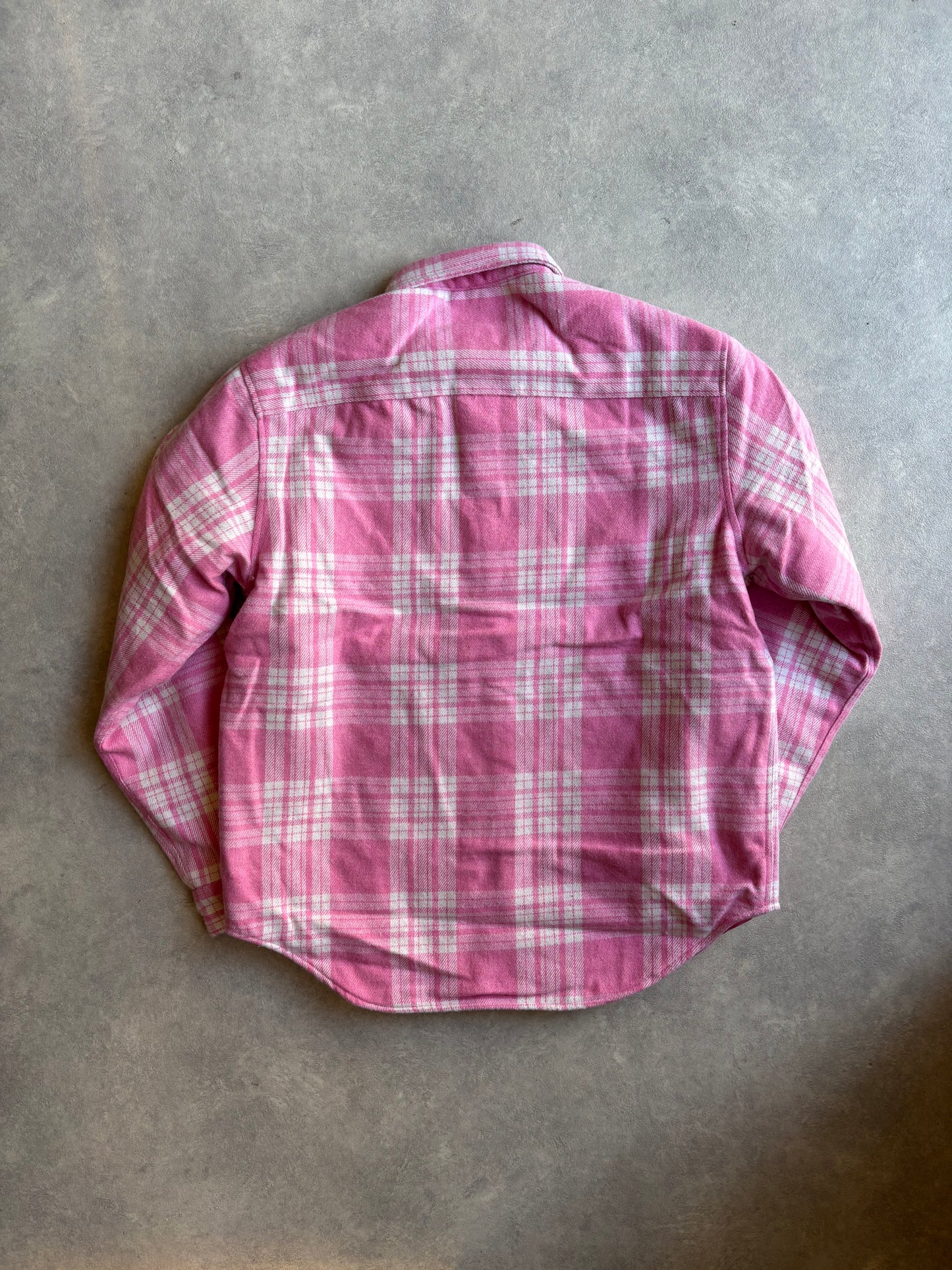 Palace Check Insulated Shirt Pink L