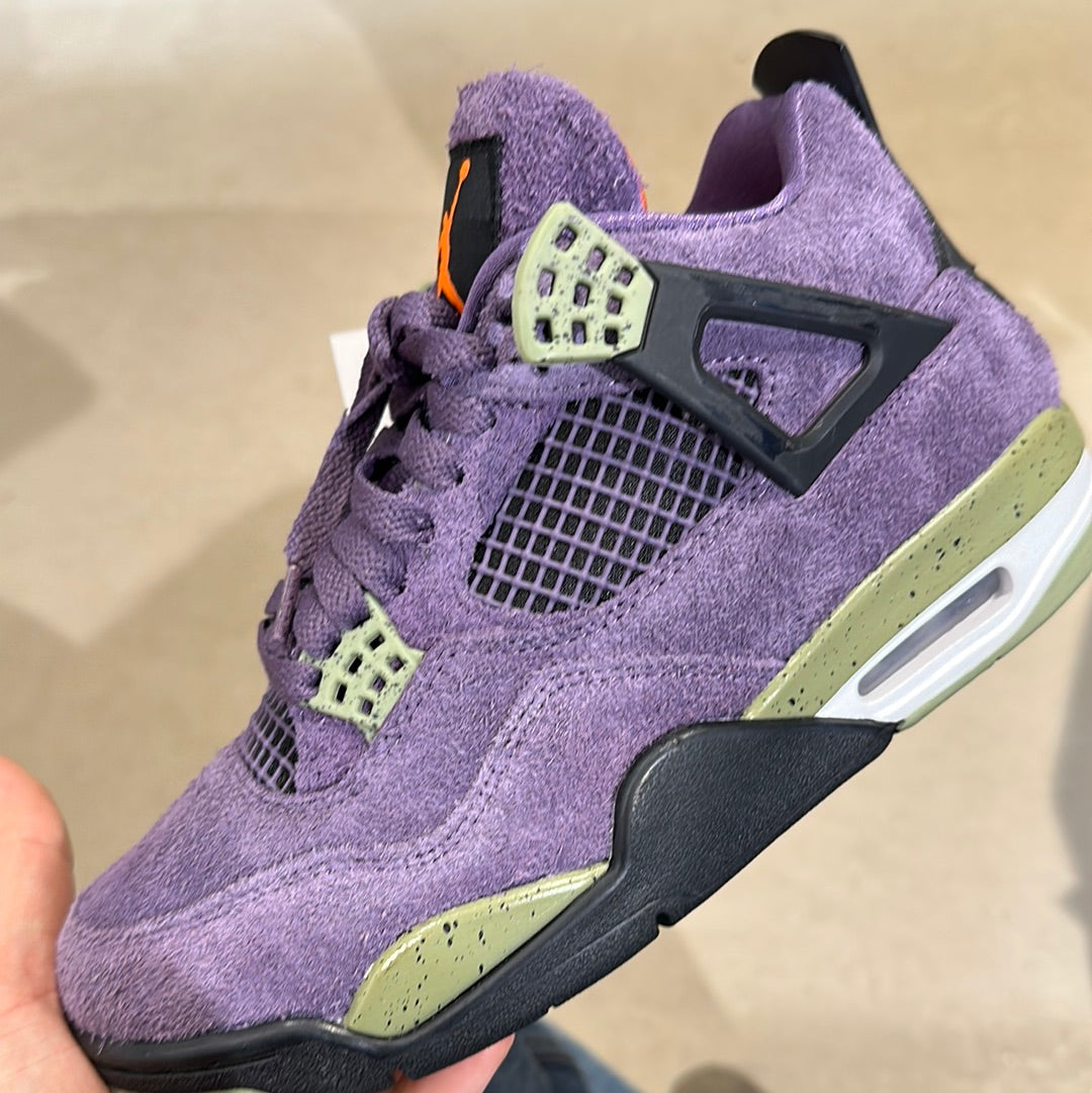 Jordan 4 hotsell purple suede