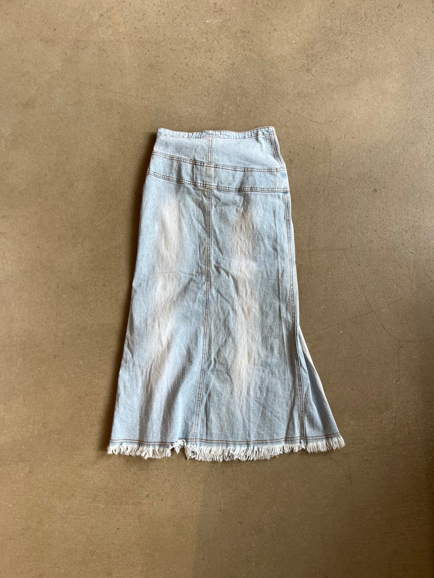 Y.O.U Belt Denim Skirt Size 34