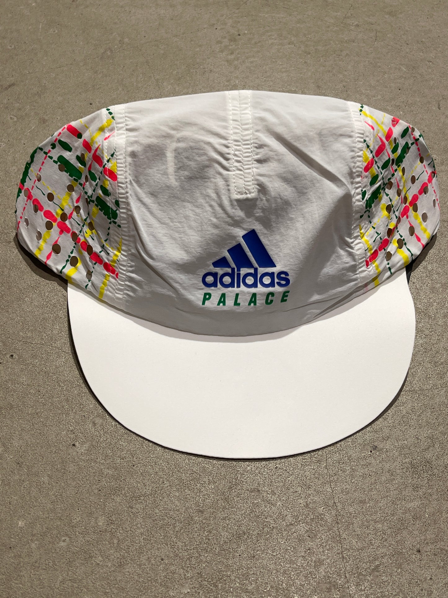 Palace x adidas Running Cap White