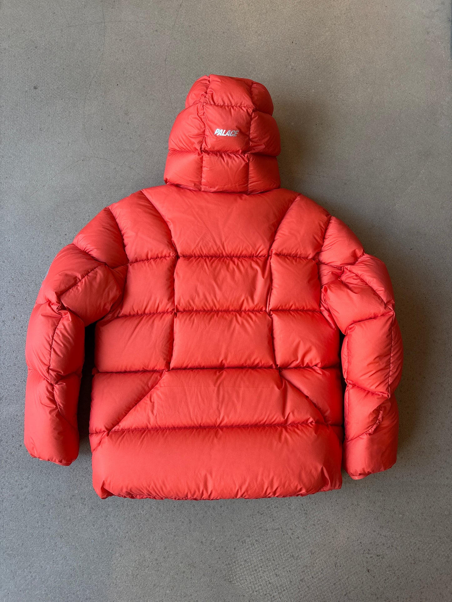 Palace Pertex Frost Balaclava Puffa Orange M