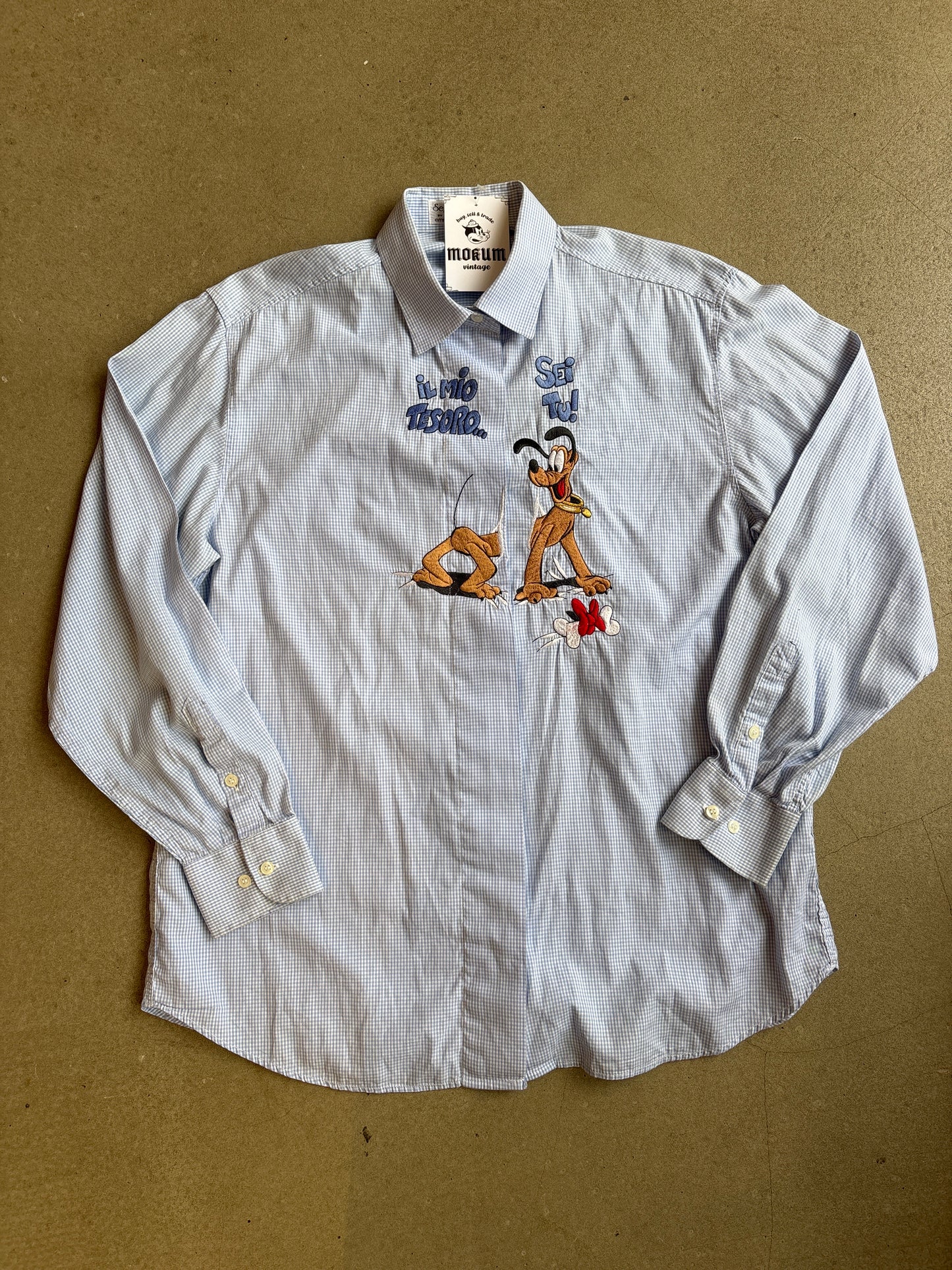 Segreta Shirt Vintage Embroidery M