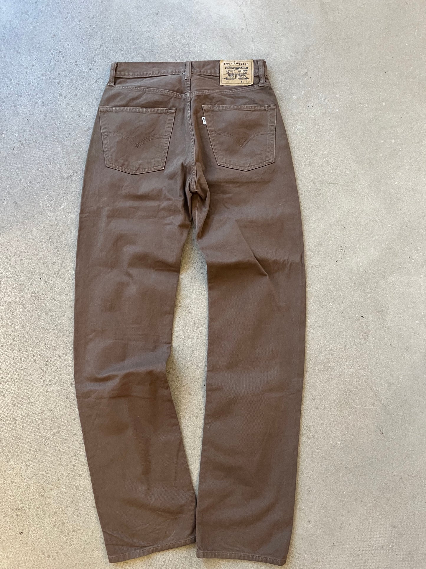 Levi's 551 Brown 31 x 34