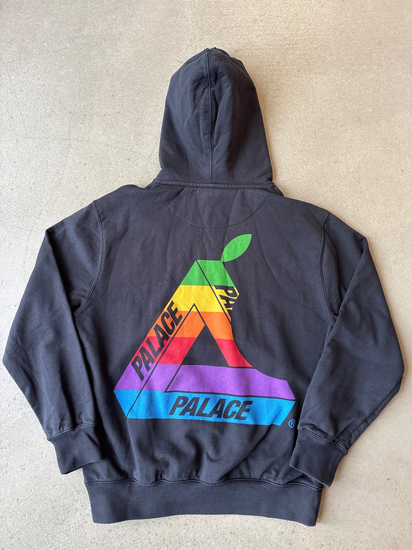 Palace Jobsworth Hood Black L