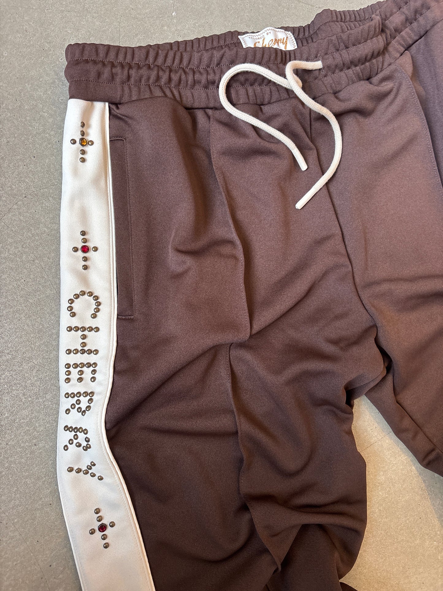 Cherry LA Sportswear Brown Jogging Pants