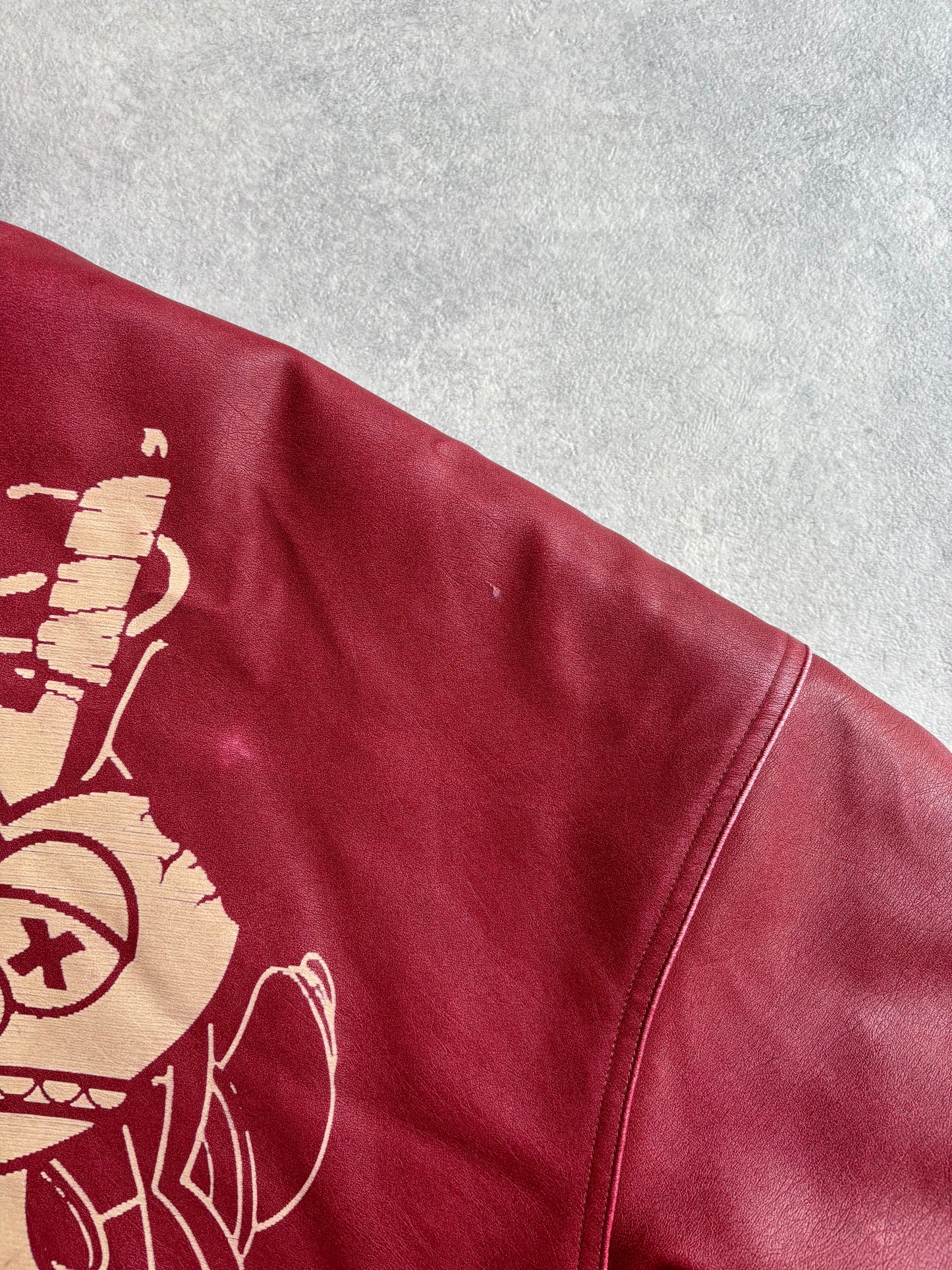 Ed Hardy x Unknown London X Chief Keef Jacket Red L