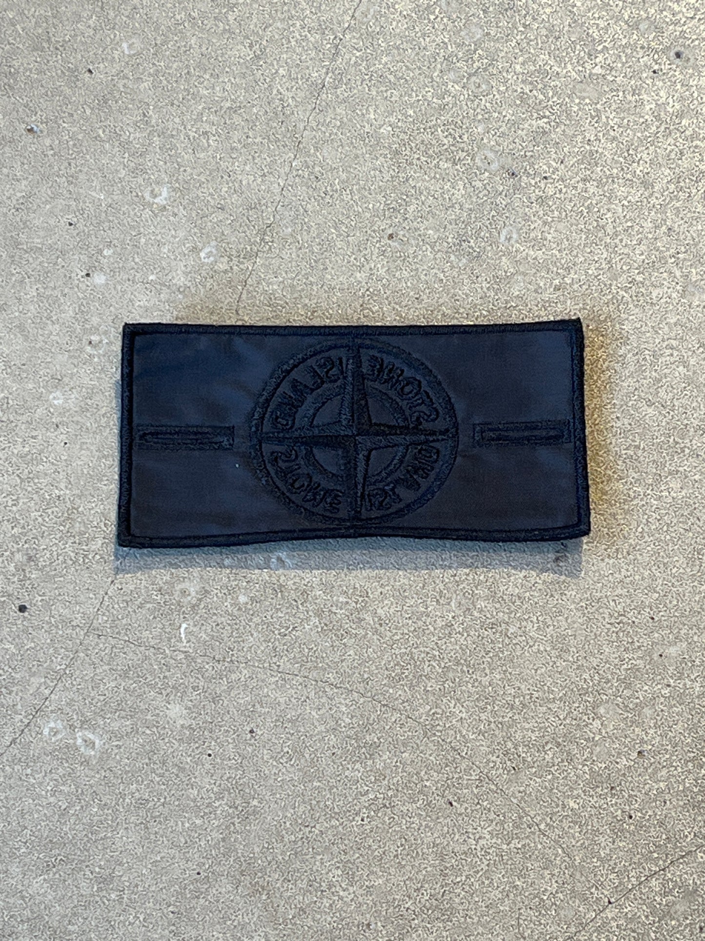 Stone Island Shadow Soft Badge Black
