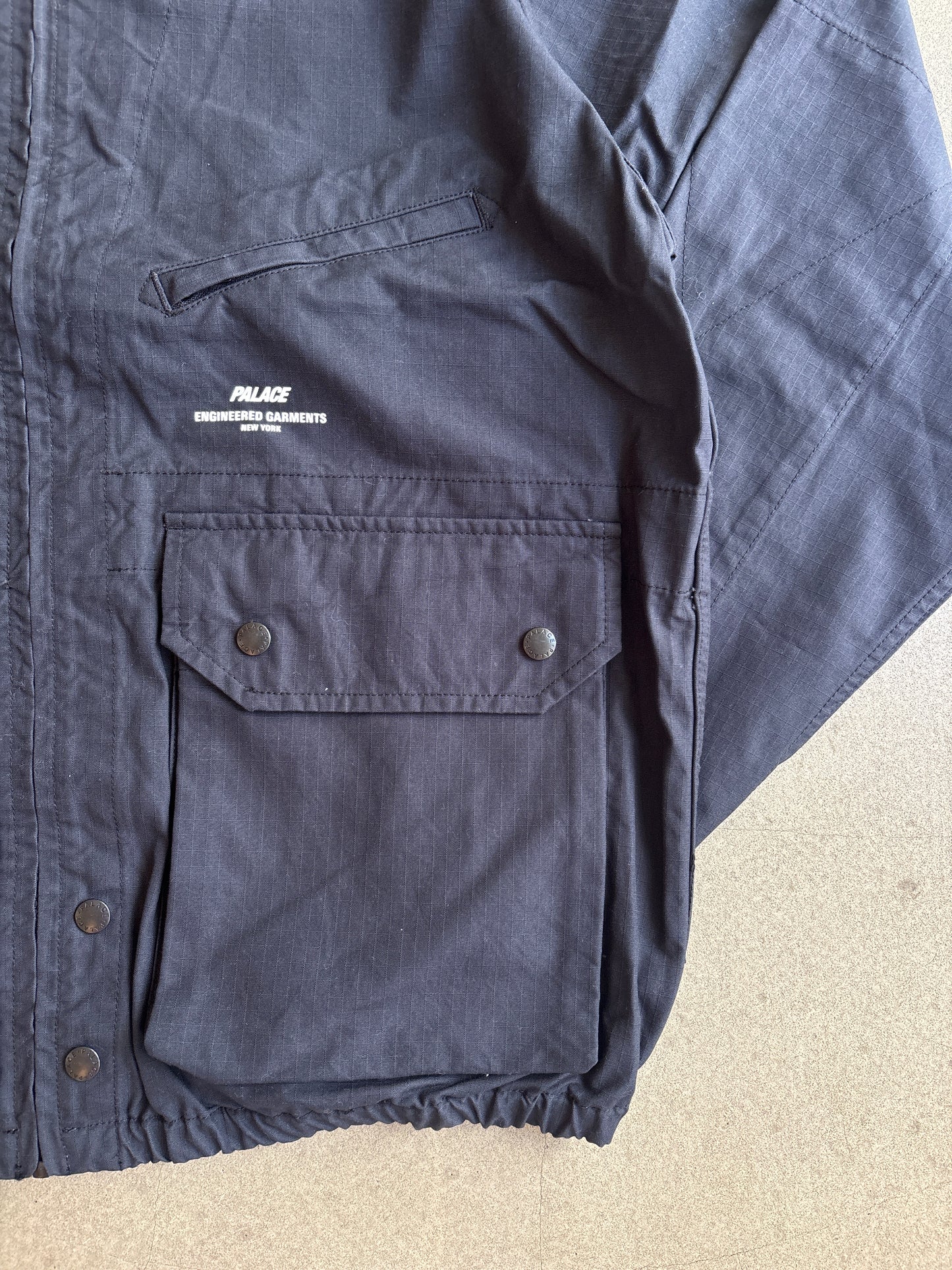 Palace x Engineered Garments Ripstop Washed Track Jacket M