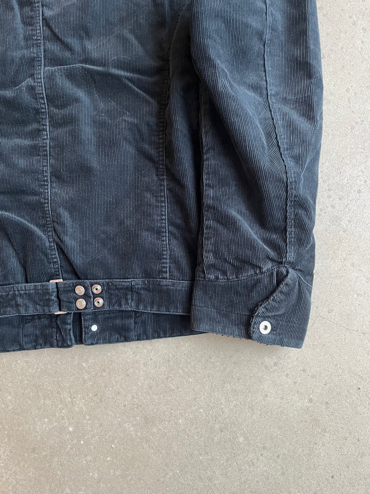 Diesel Corduroy Workwear Jacket Navy Large