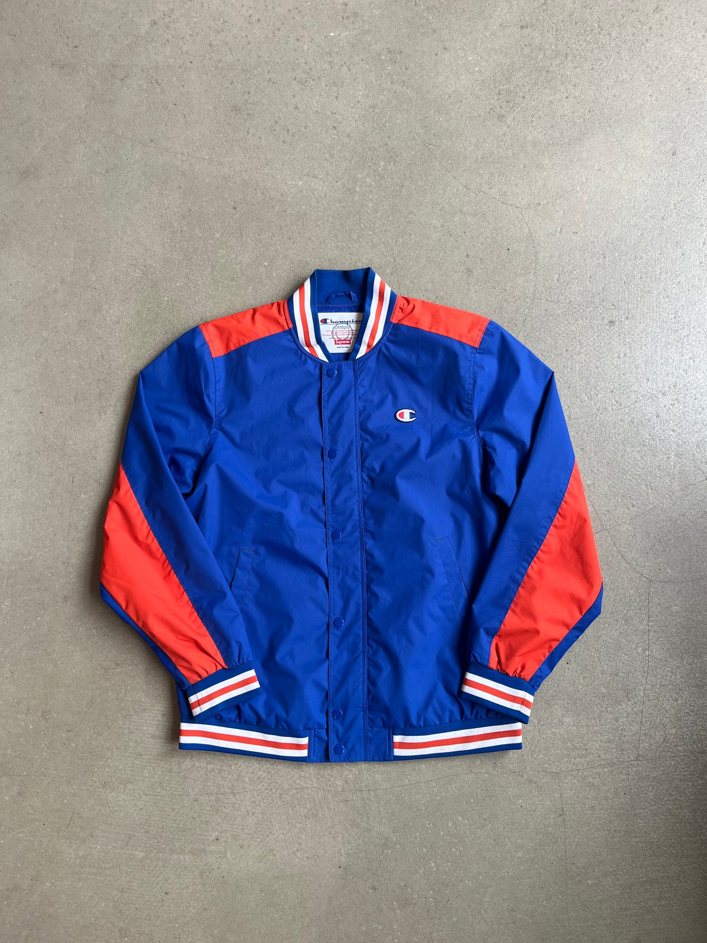 Supreme X Champion Warm-up Two Tone Jacket Large