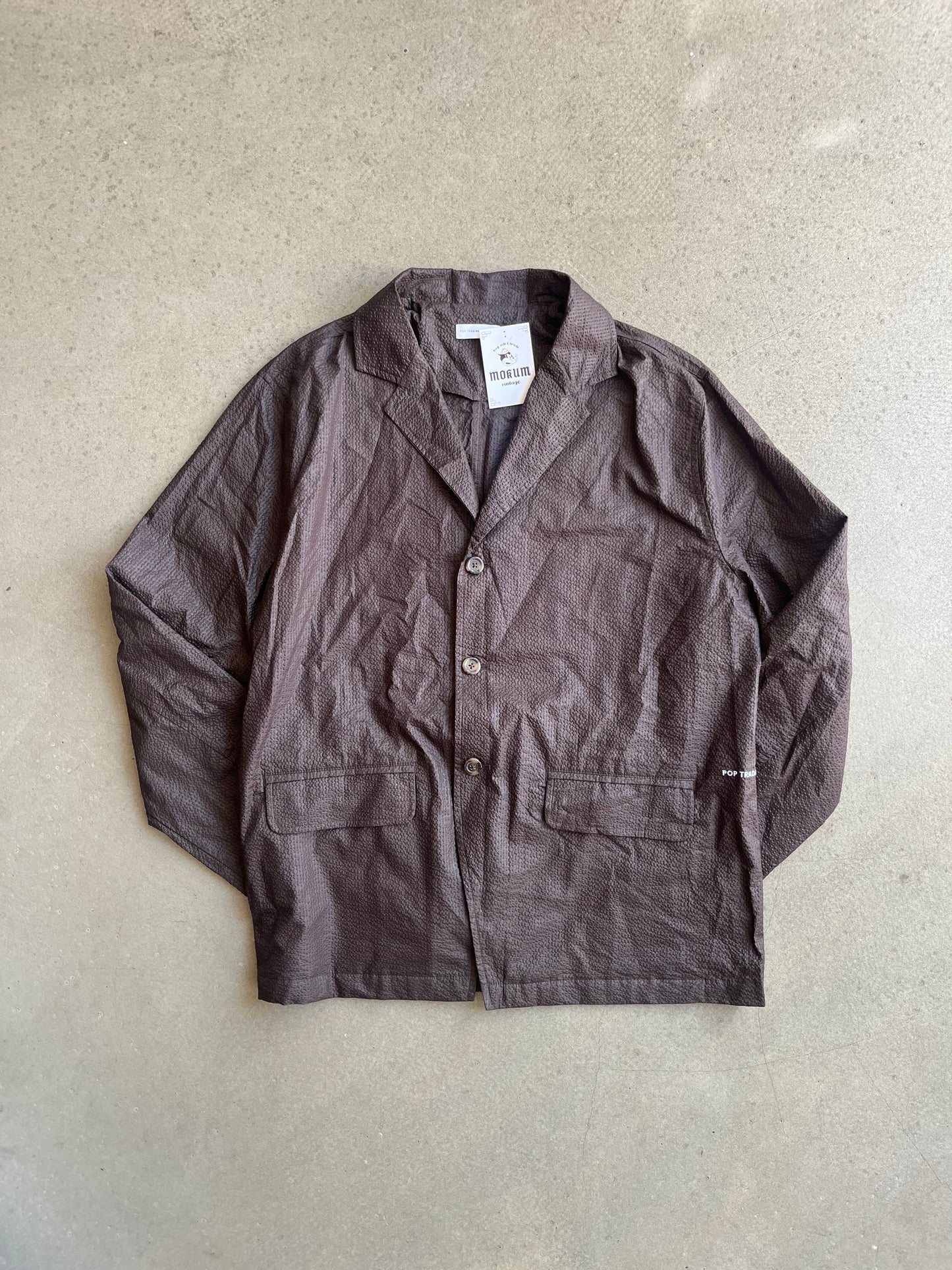 Pop Trading Company Hewitt Suit Jacket Brown XL