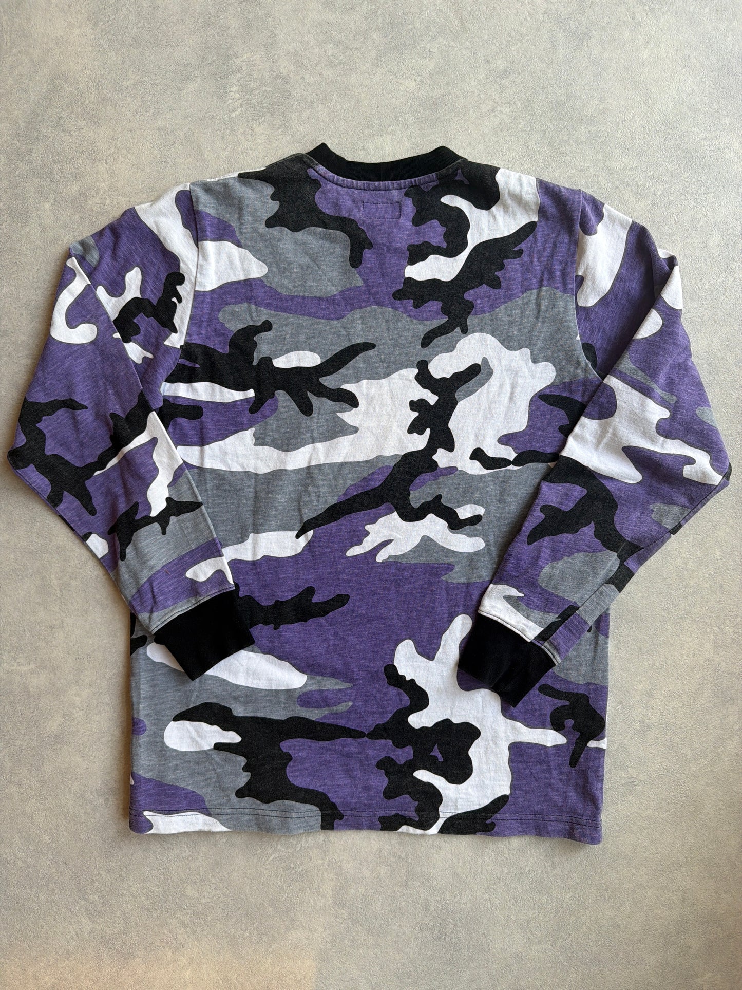 Supreme Camo Longsleeve Purple Medium