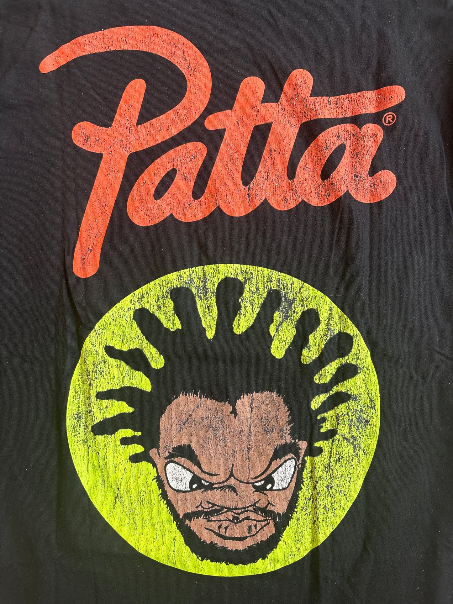Patta Soundsystem x Jeru the Damaja Ain’t The Devil Happy Tee Black L