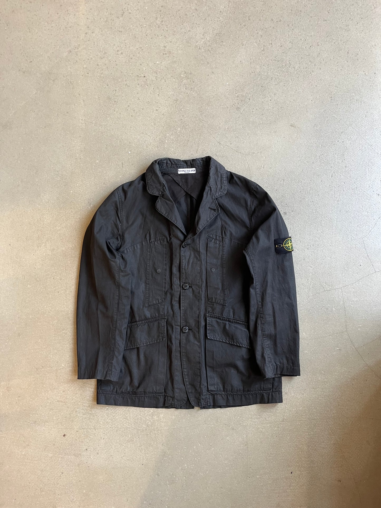 Vintage Stone Island Blazer Field Jacket Black XL
