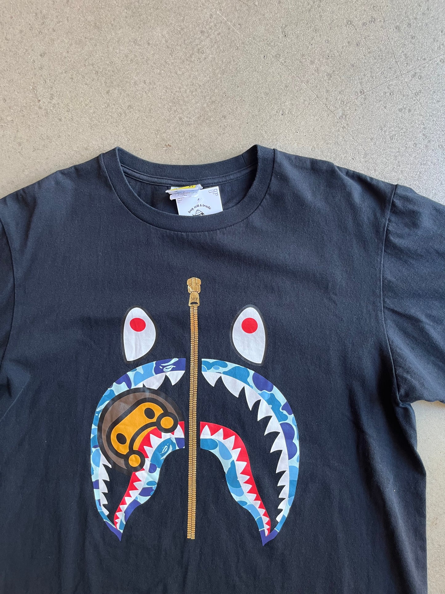 Bape Milo Shark Tee Black XL