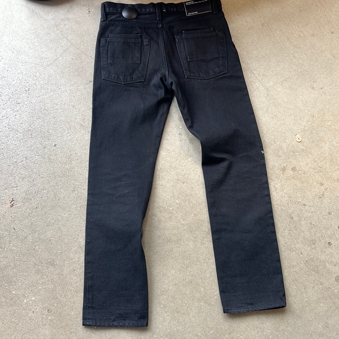 WTAPS Zip Jeans Black S