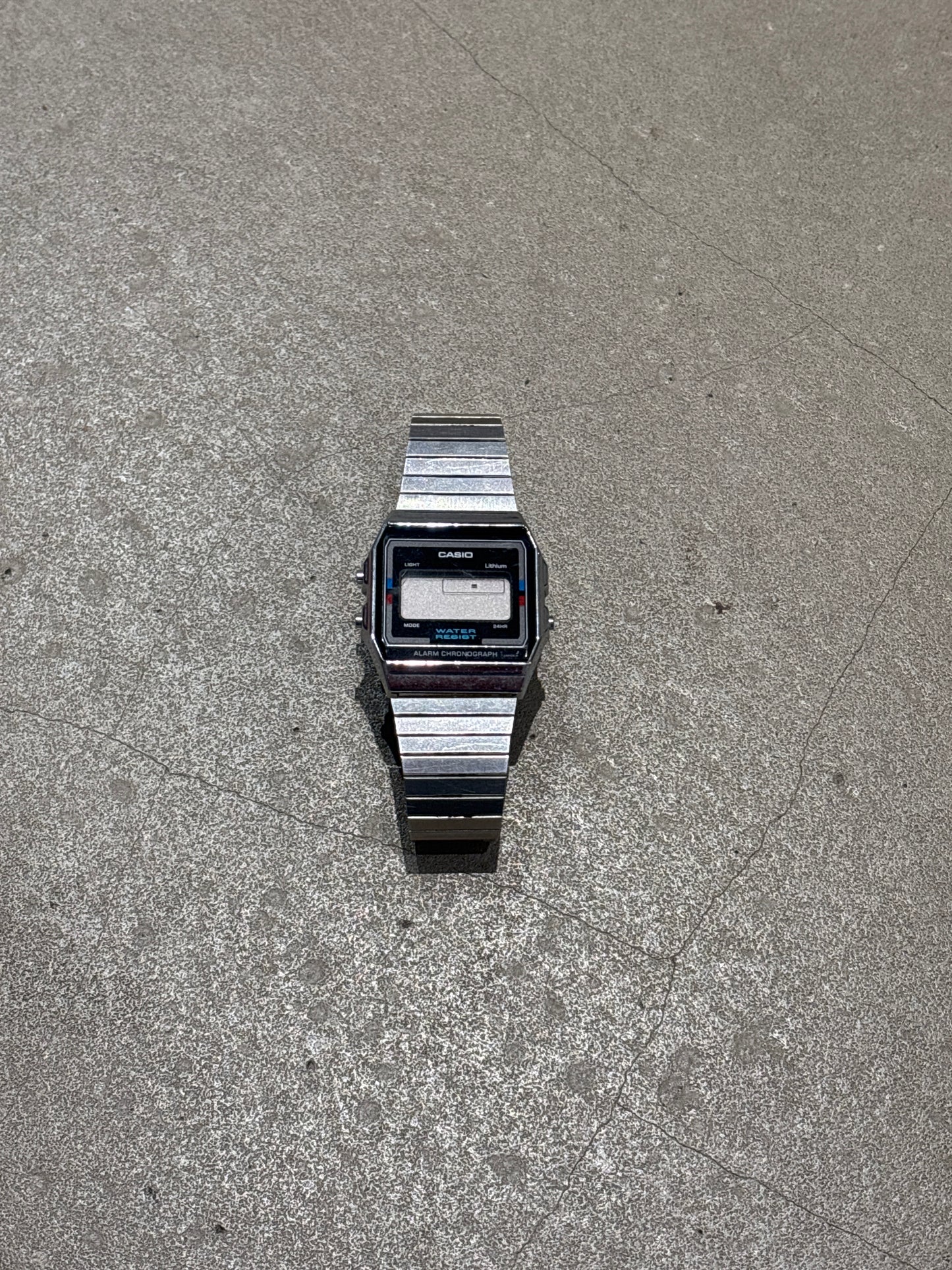 Vintage Casio Watch Steel Made In Japan