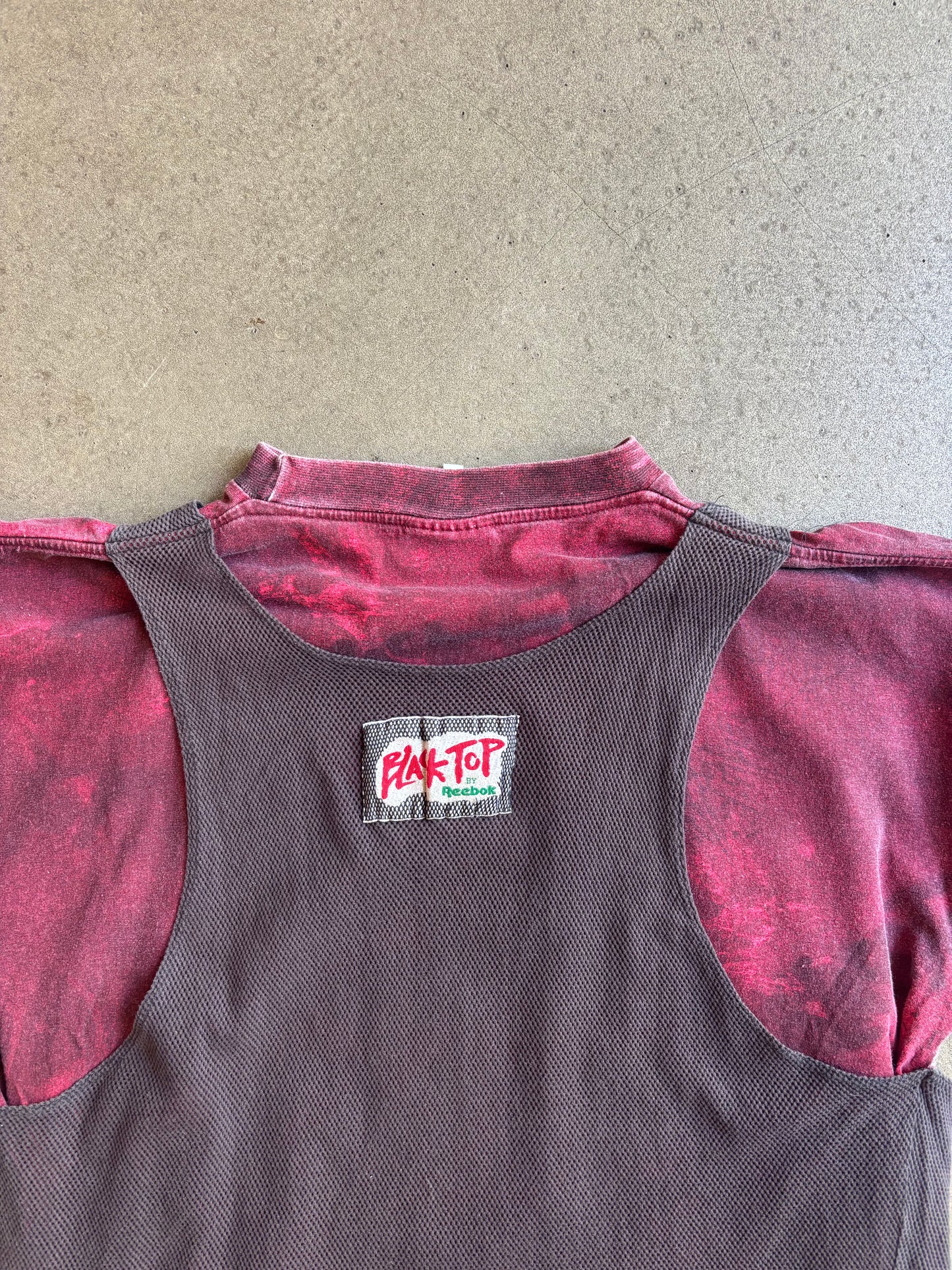 Reebok Blacktop Vest Tee Red XL