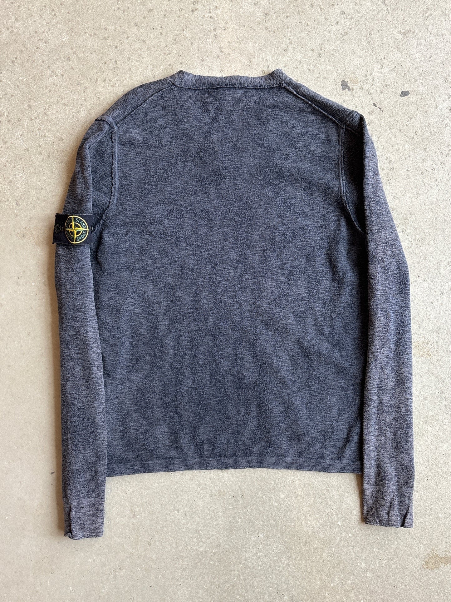 Stone Island V-Neck Knitwear M Grey