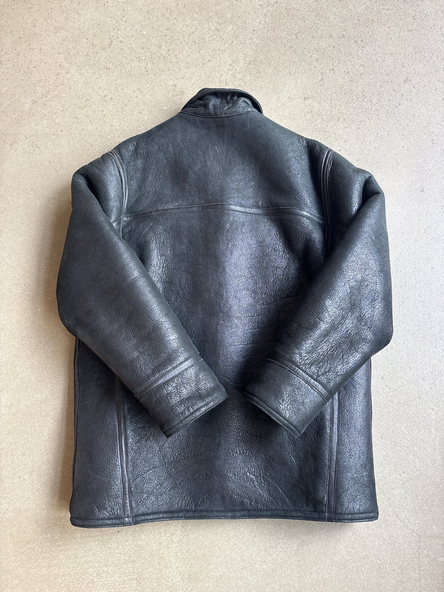 Chevignon Suede Leather Jacket XL